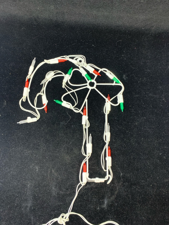 NIB LED WINDOW LIGHT CANDY CANE.