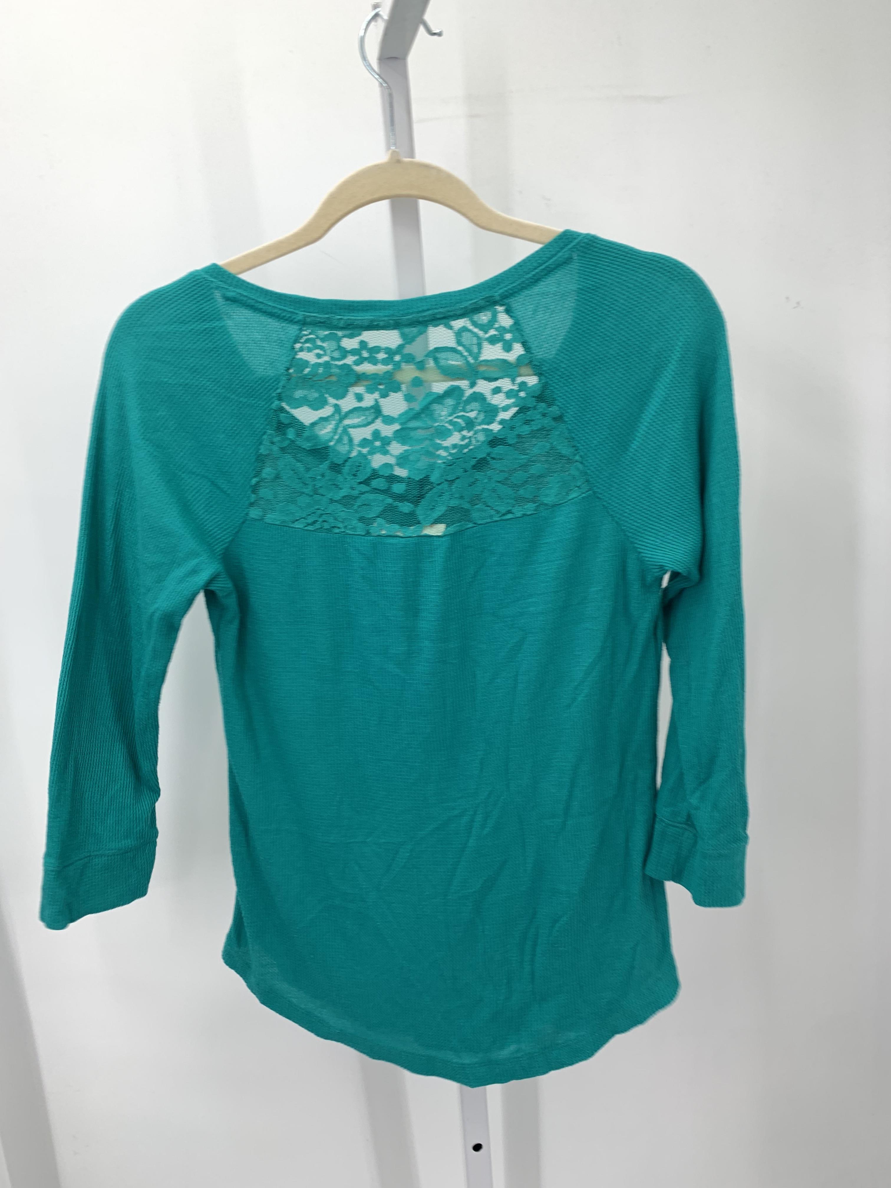 Mudd Size Large Juniors 3/4 Sleeve Shirt