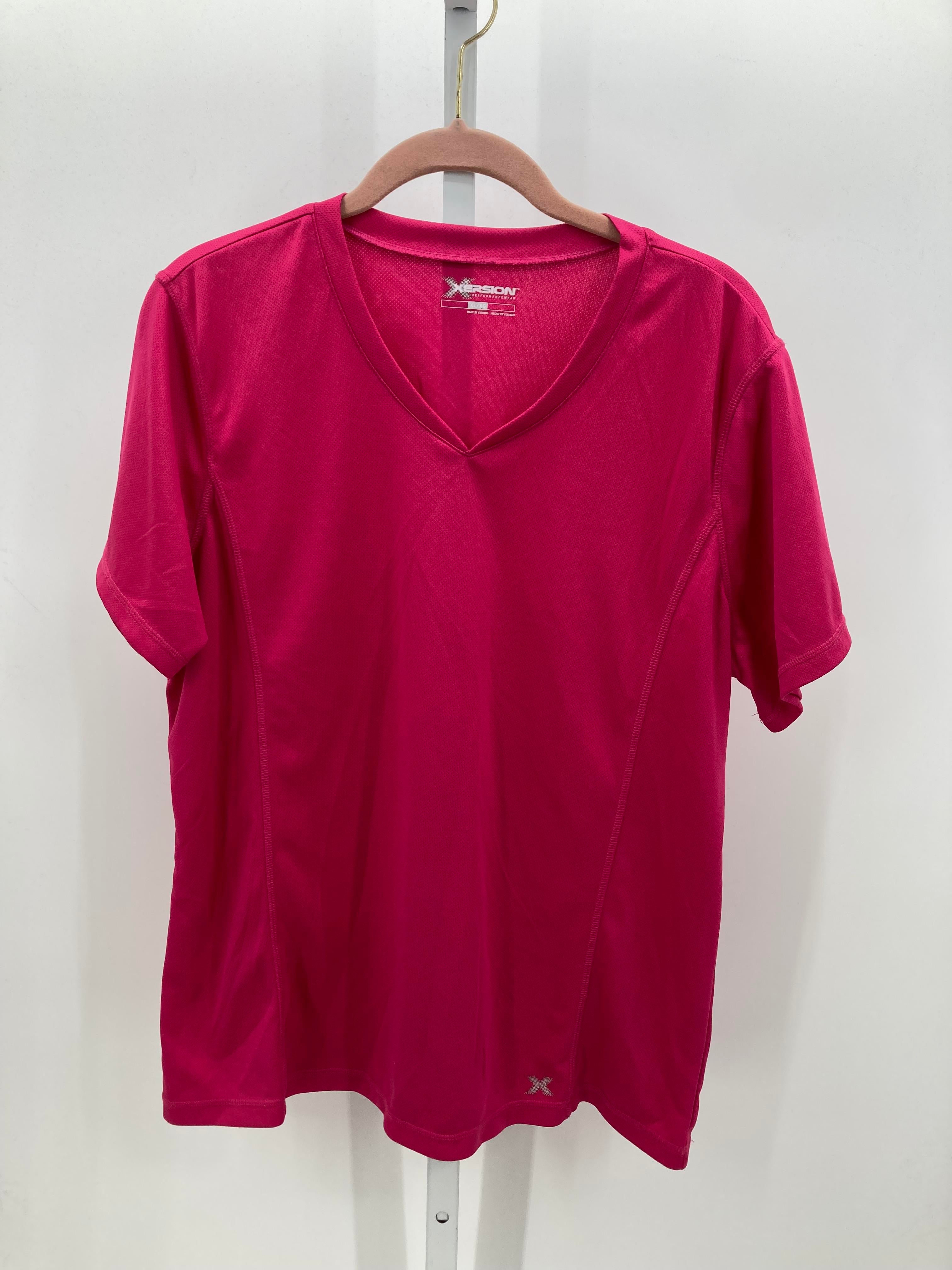 Xersion Size Extra Large Misses Short Sleeve Shirt