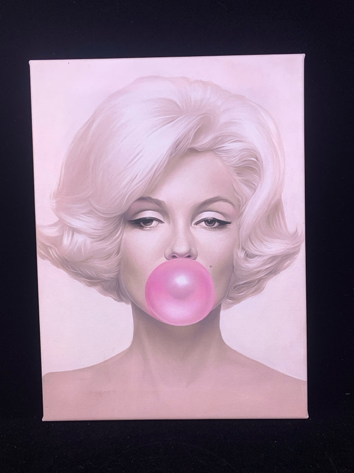 MARILYN MONROE CANVAS WALL ART.