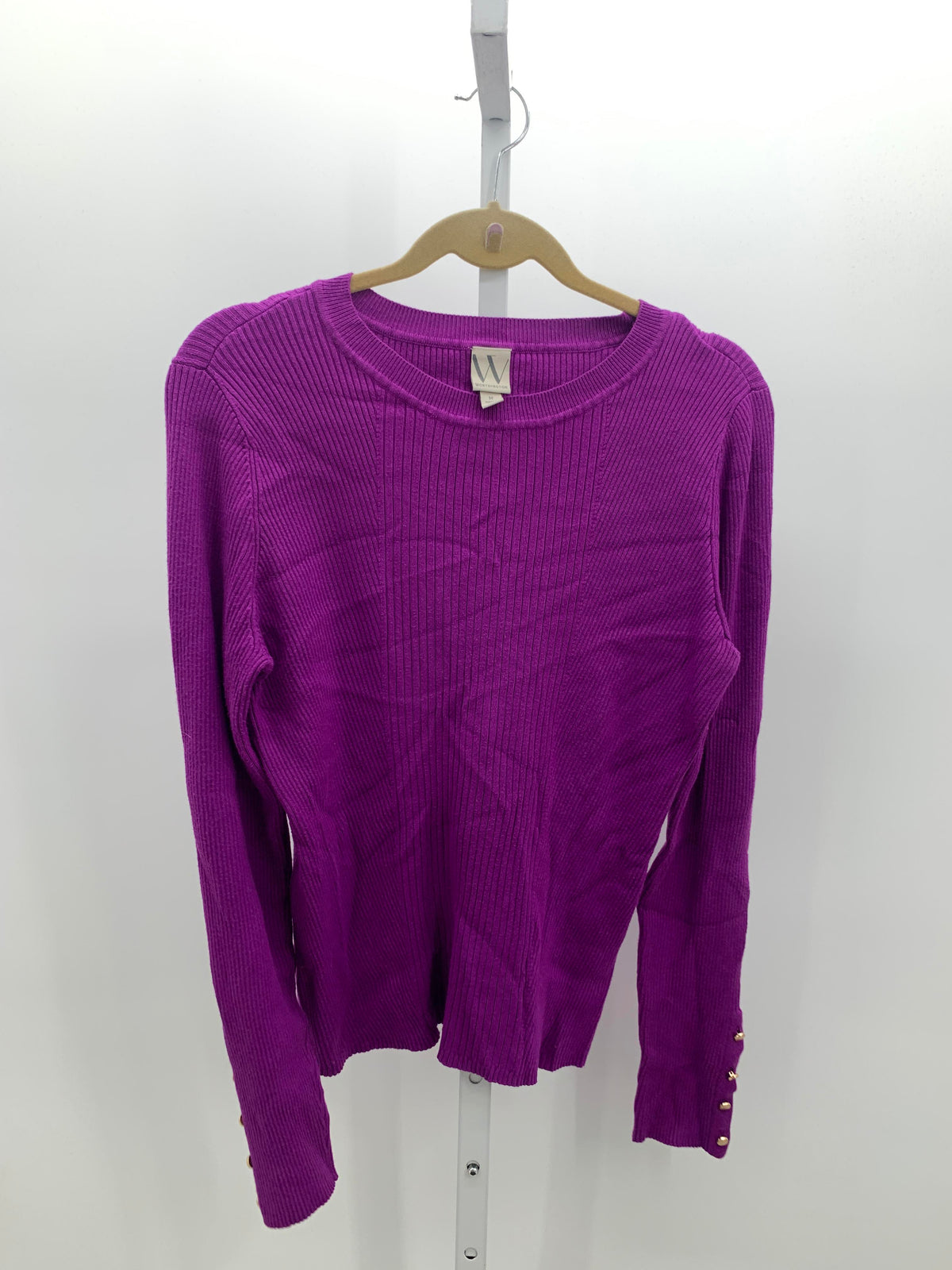 Worthington Size Medium Misses Long Slv Sweater