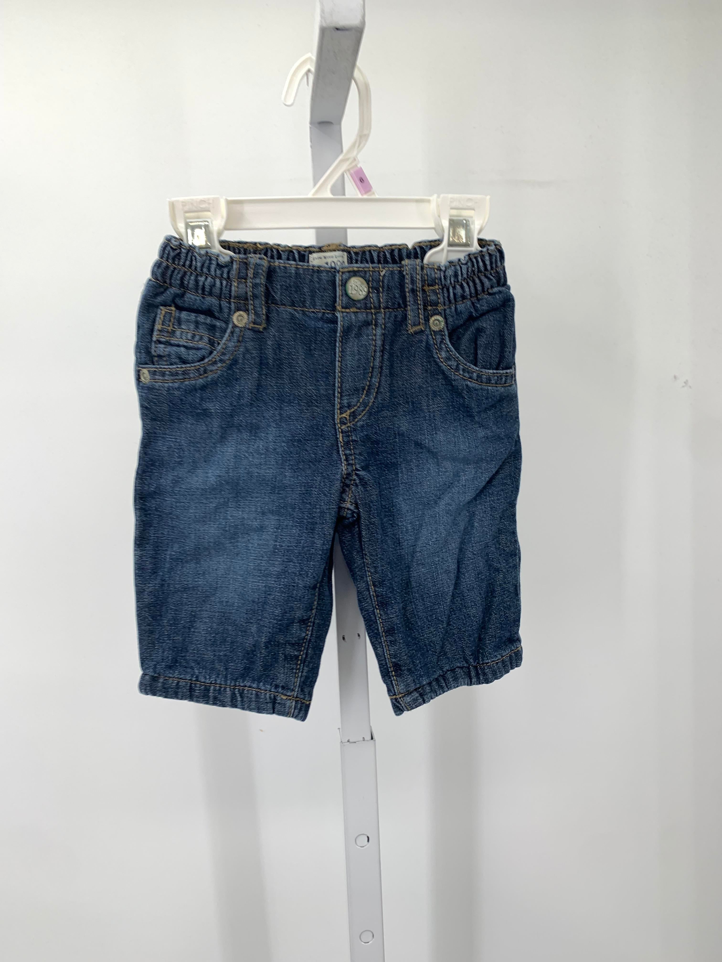 ELASTIC WAIST LINED JEANS