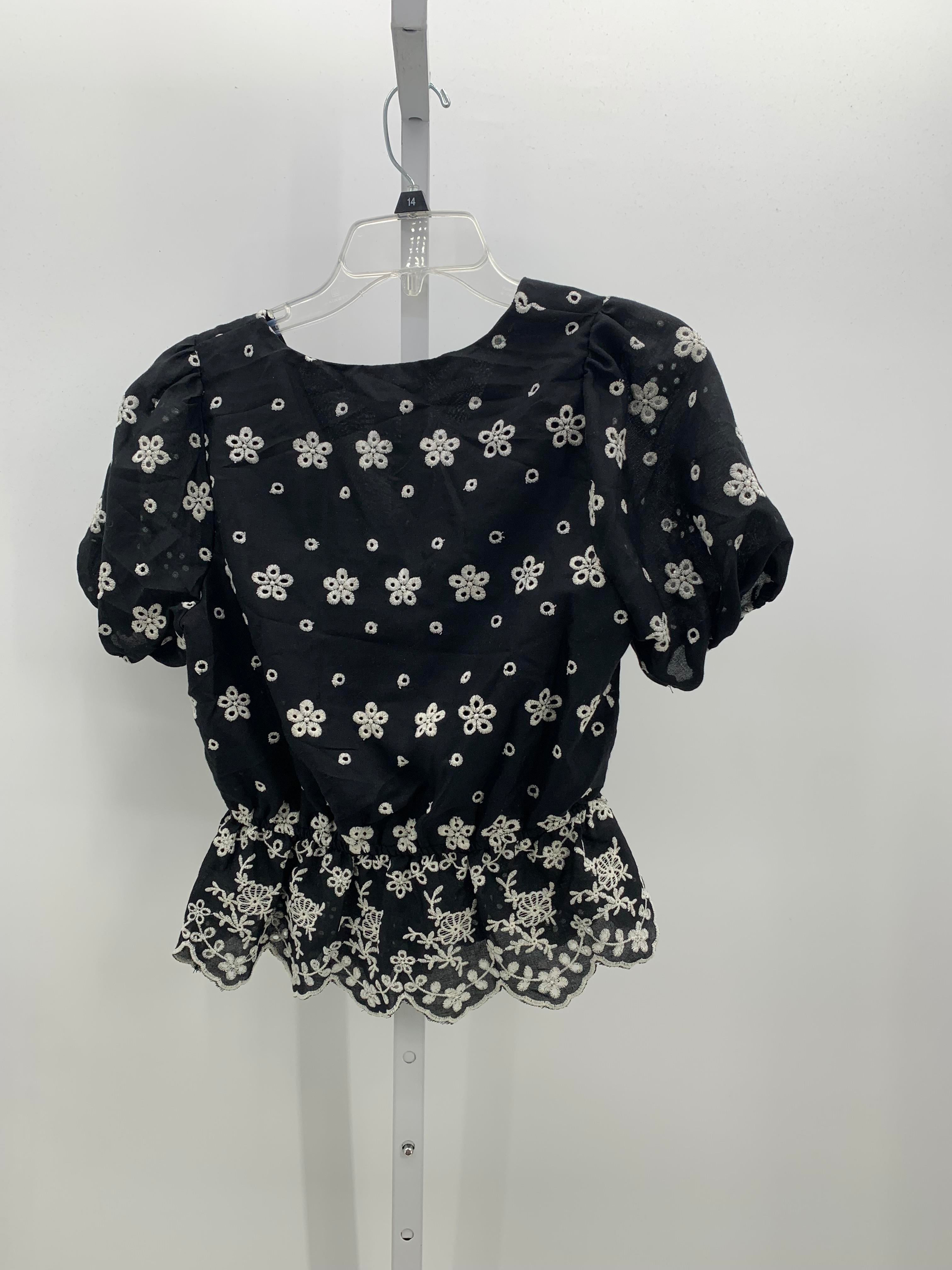 market & spruce Size X Small Misses Short Sleeve Shirt