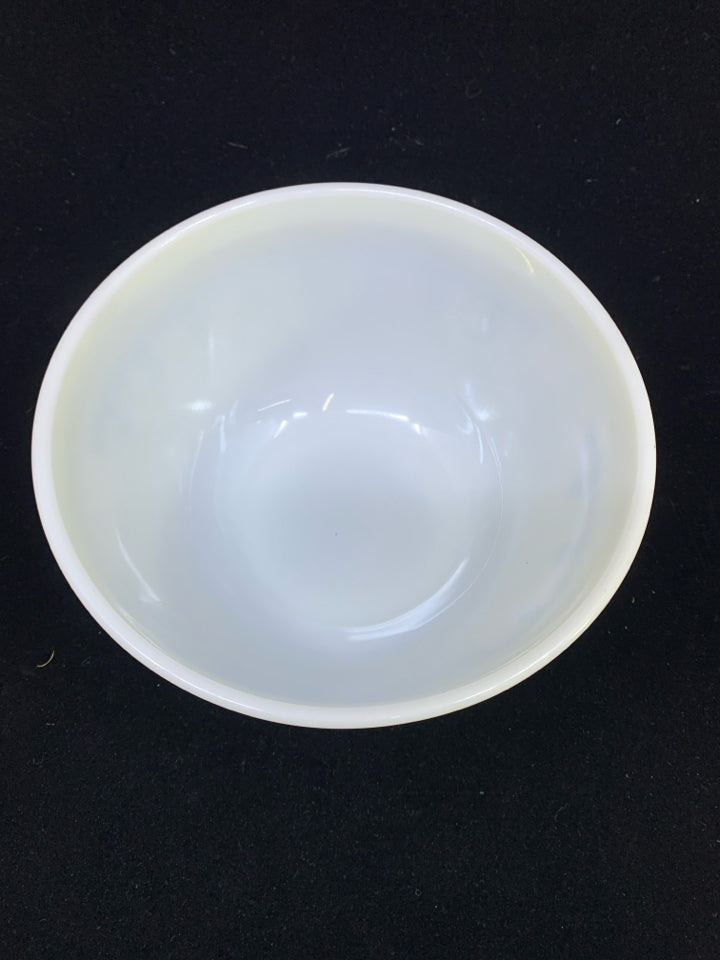 3PC VTG PYREX SNOWFLAKE GARLAND MIXING BOWLS.
