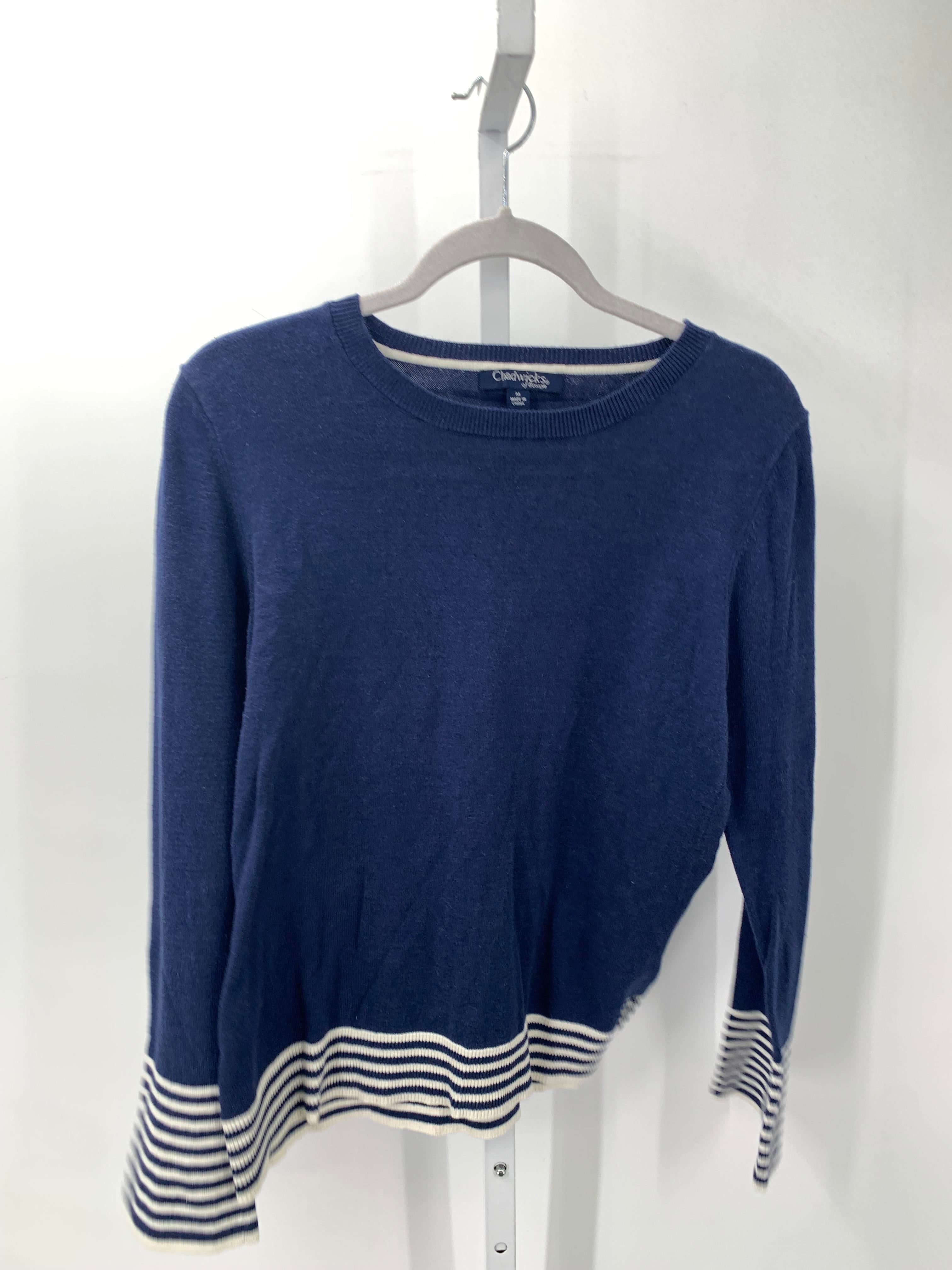 Chadwicks Size Medium Misses Long Slv Sweater