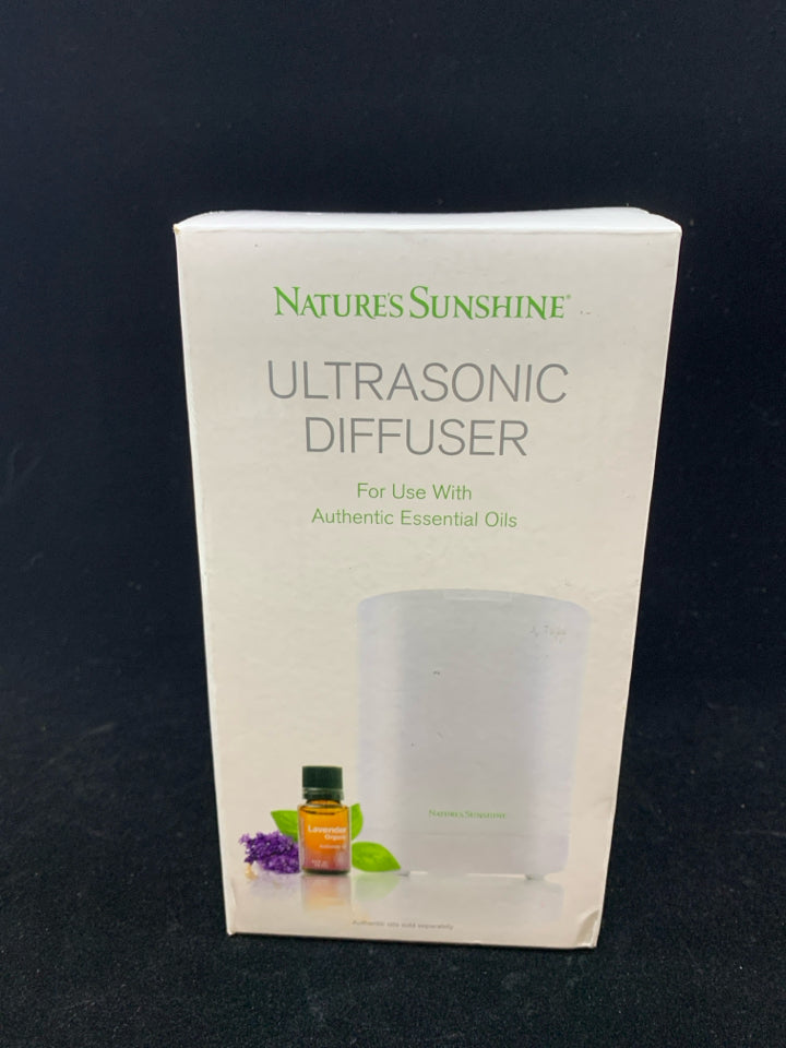 NIB ULTRASONIC DIFFUSER.
