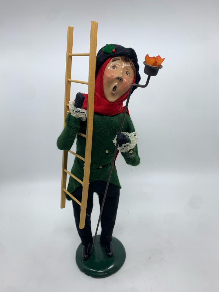 BYERS' CHOICE CHIMNEY SWEEP MAN-1993.