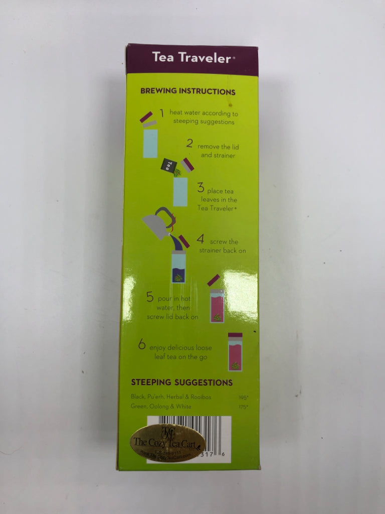 NIB TEA TRAVELER 3PC SET.