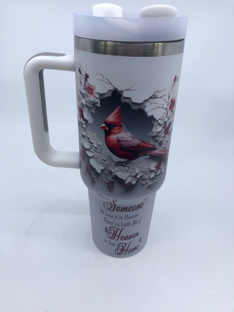 CARDINAL SOMEONE 40 OZ TUMBLER.