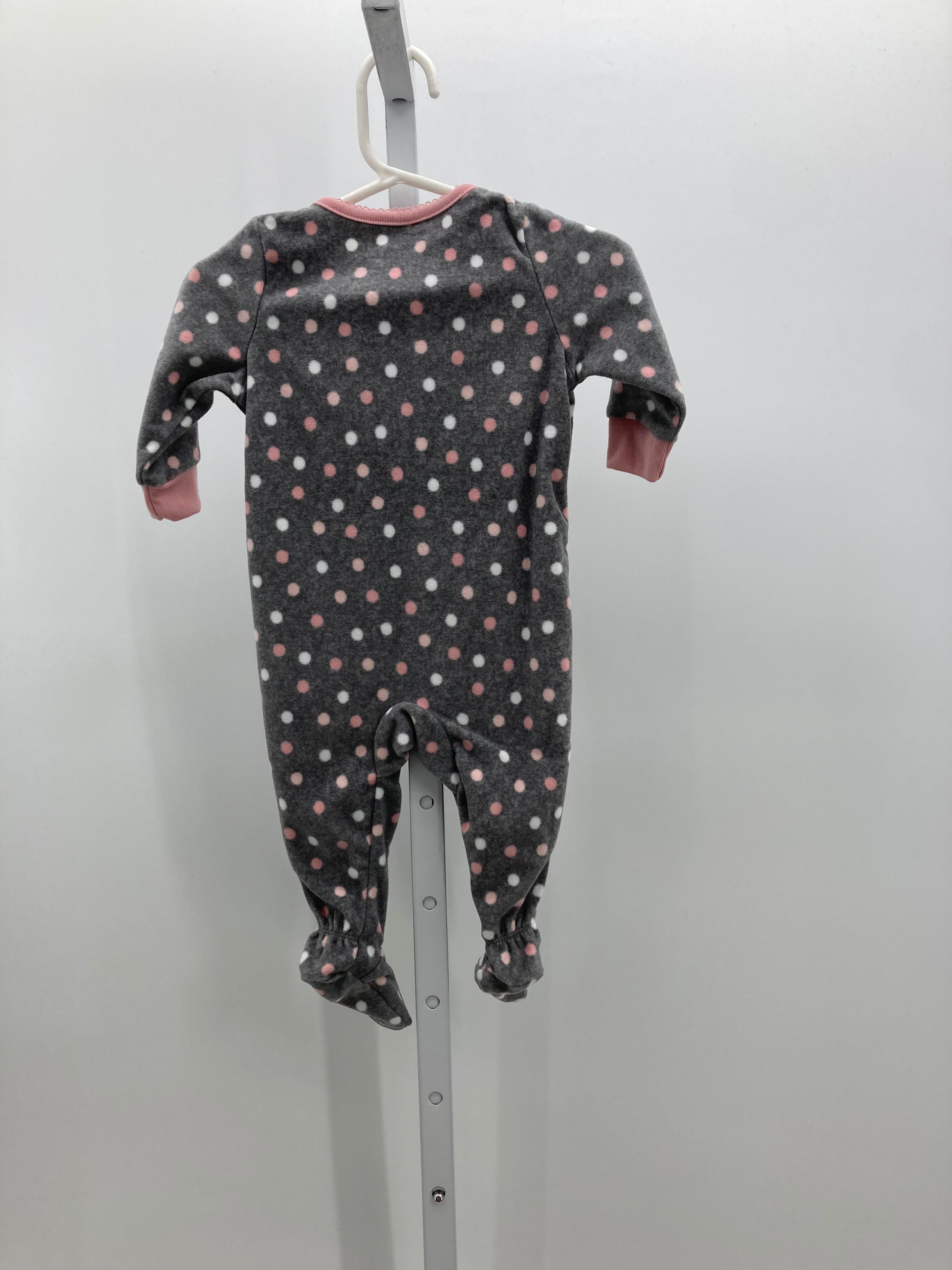 Carters Size 6 Months Girls Long Slv. Romper