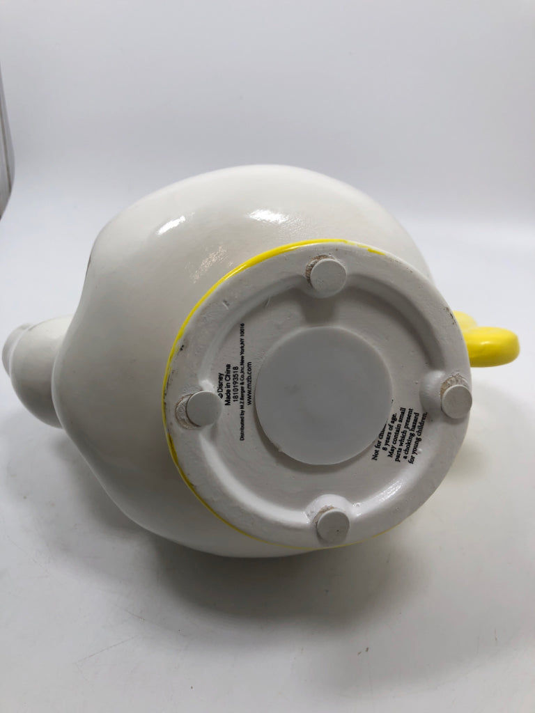MRS POTTS DISNEY COIN BANK.