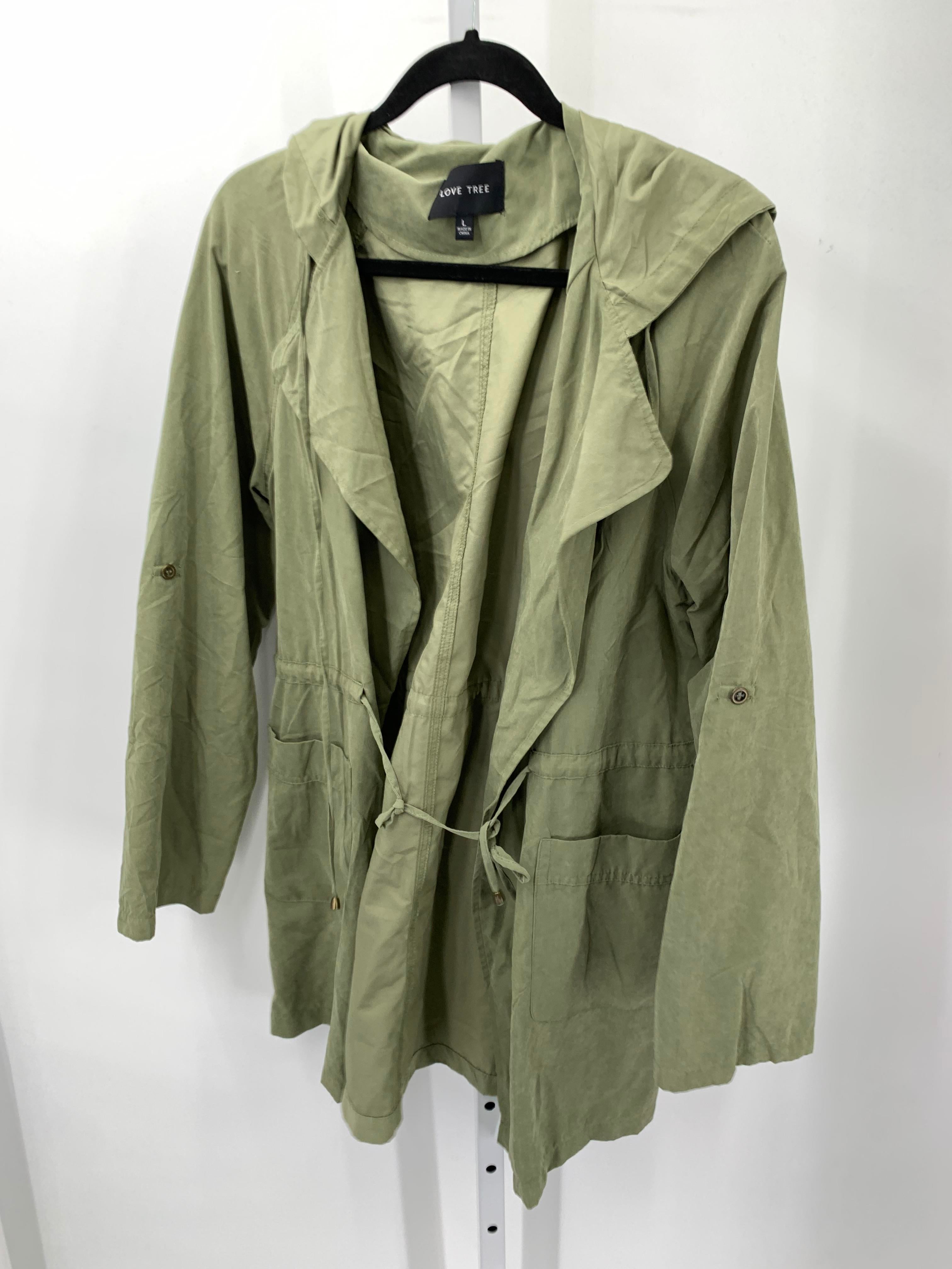 Love Tree Size Large Juniors Jacket