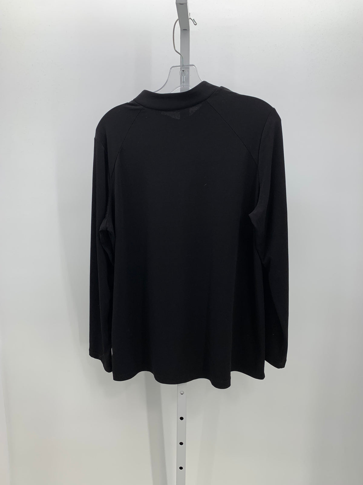 Susan Graver Size Large Misses Long Sleeve Shirt