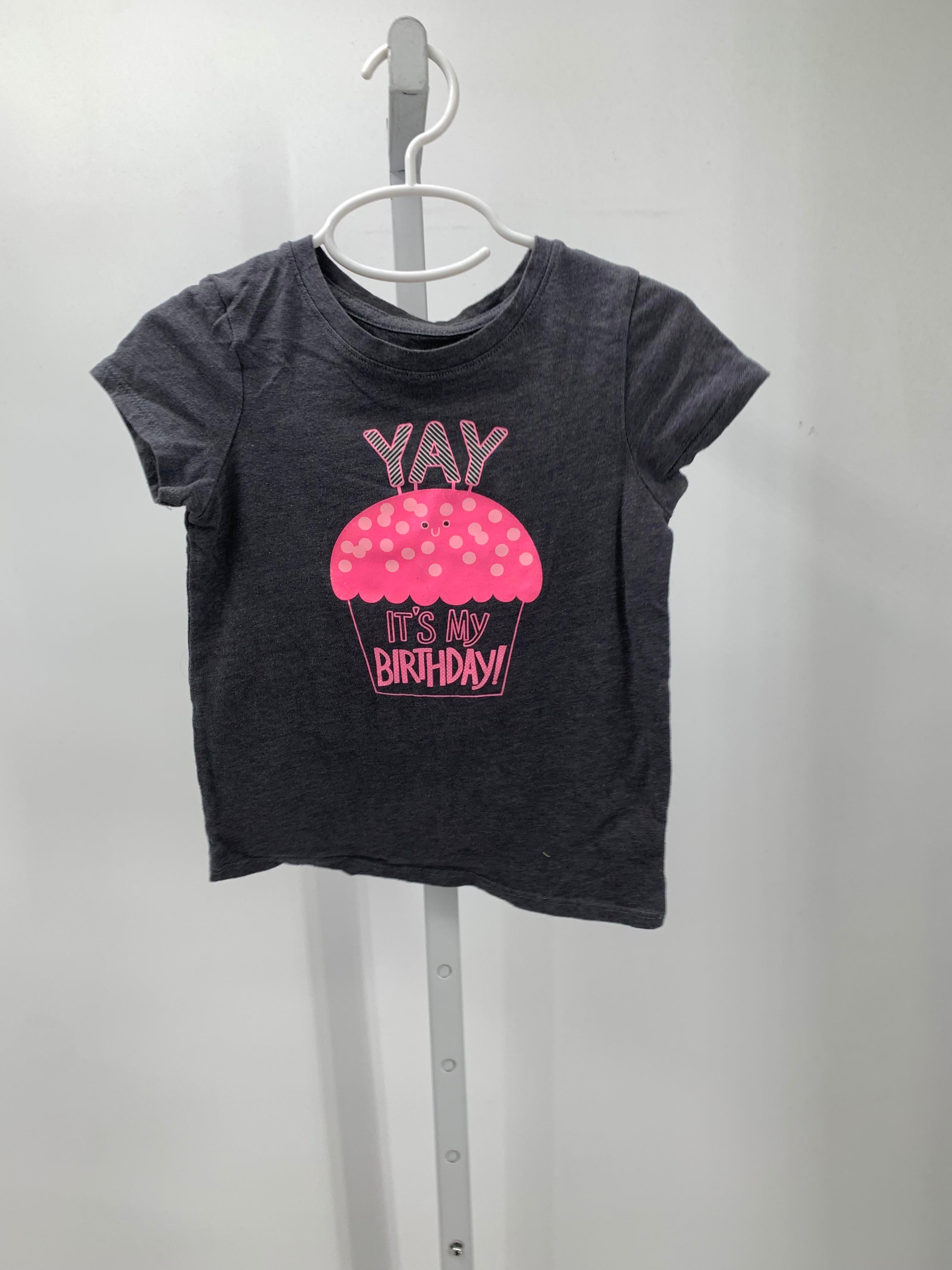 Cat & Jack Size 5T Girls Short Sleeve Shirt