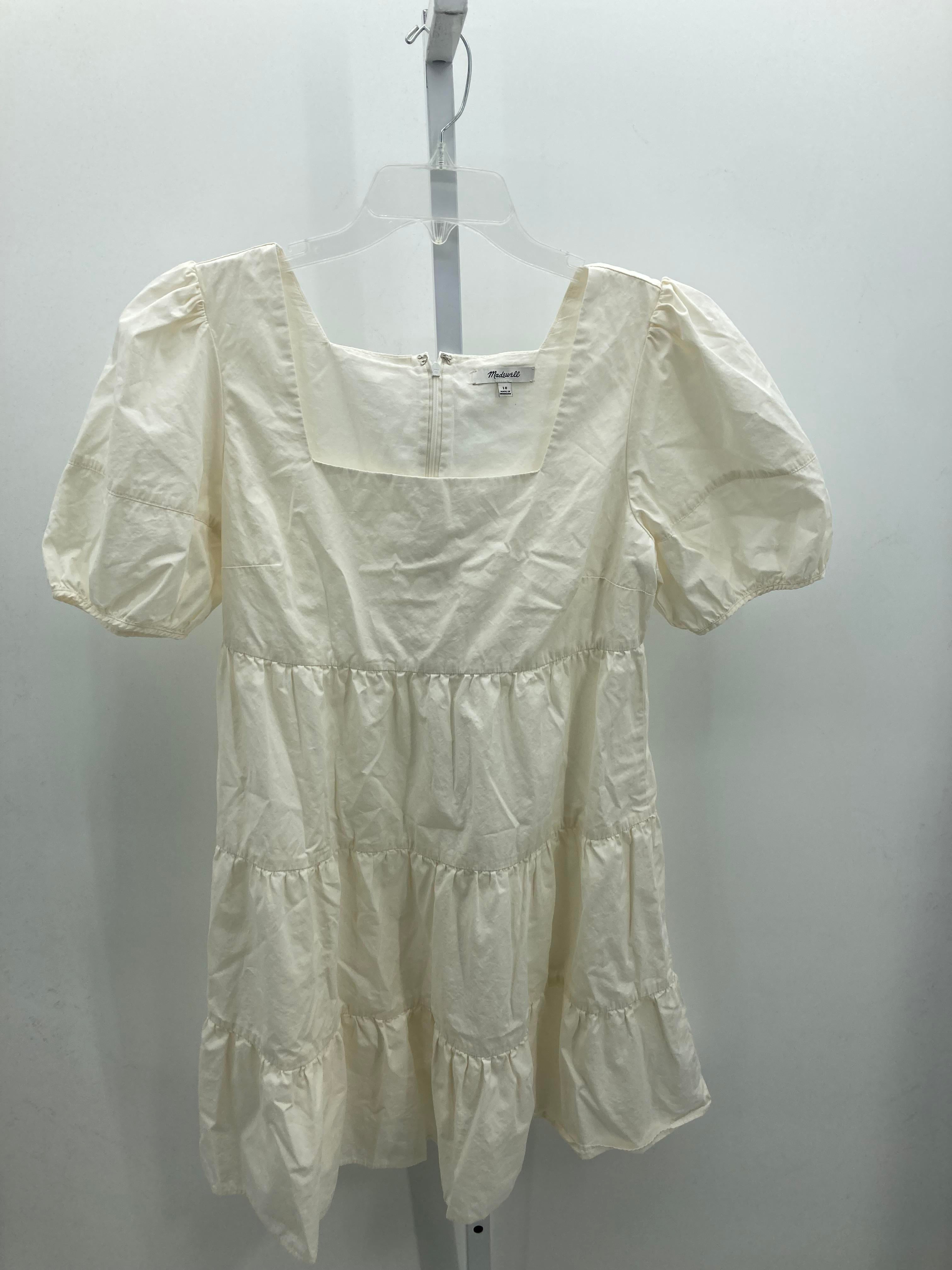 Madewell Size 10 Misses Short Sleeve Dress