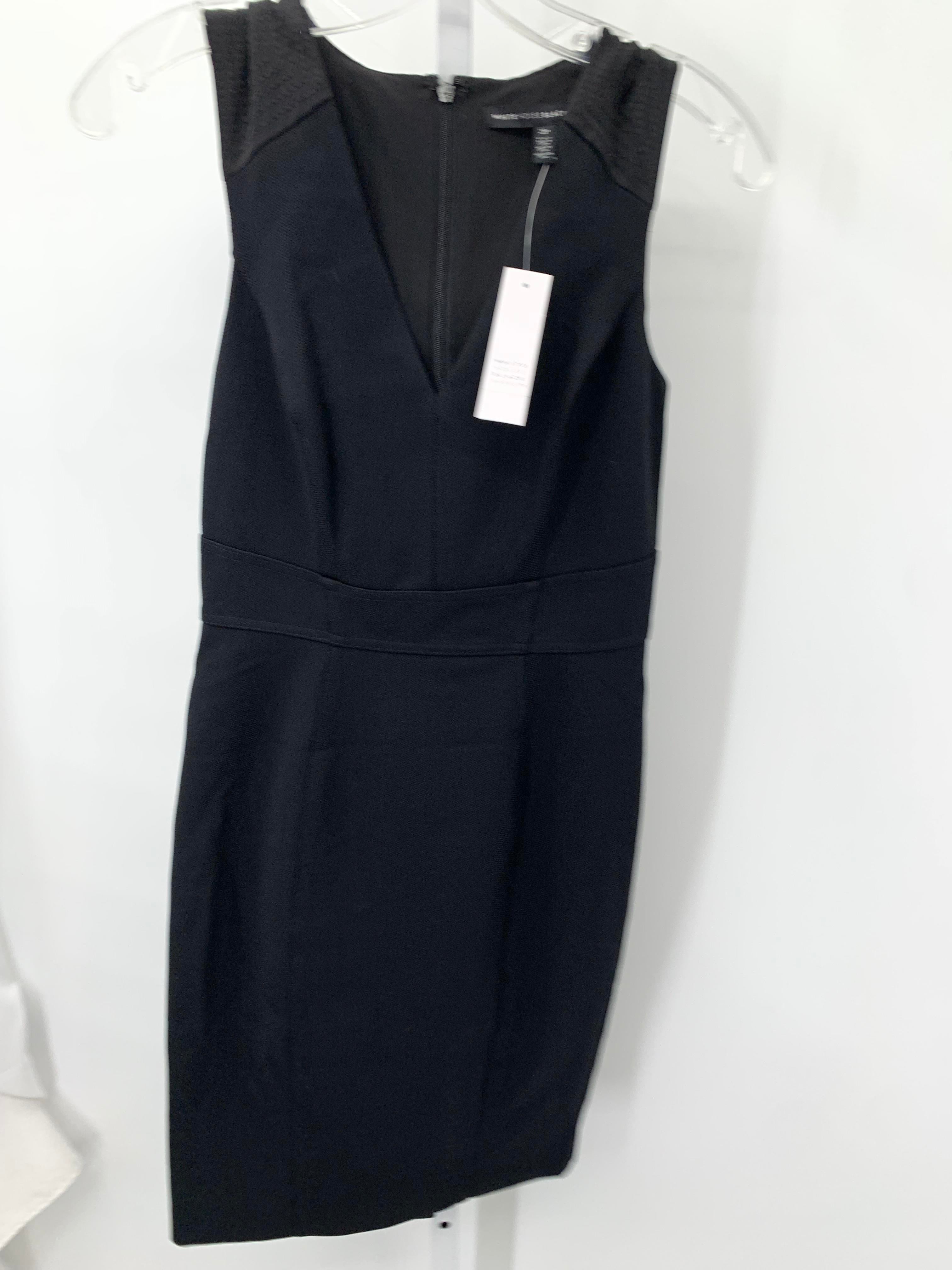 White House Black Size 2 Petite Petite Sleeveless Dress