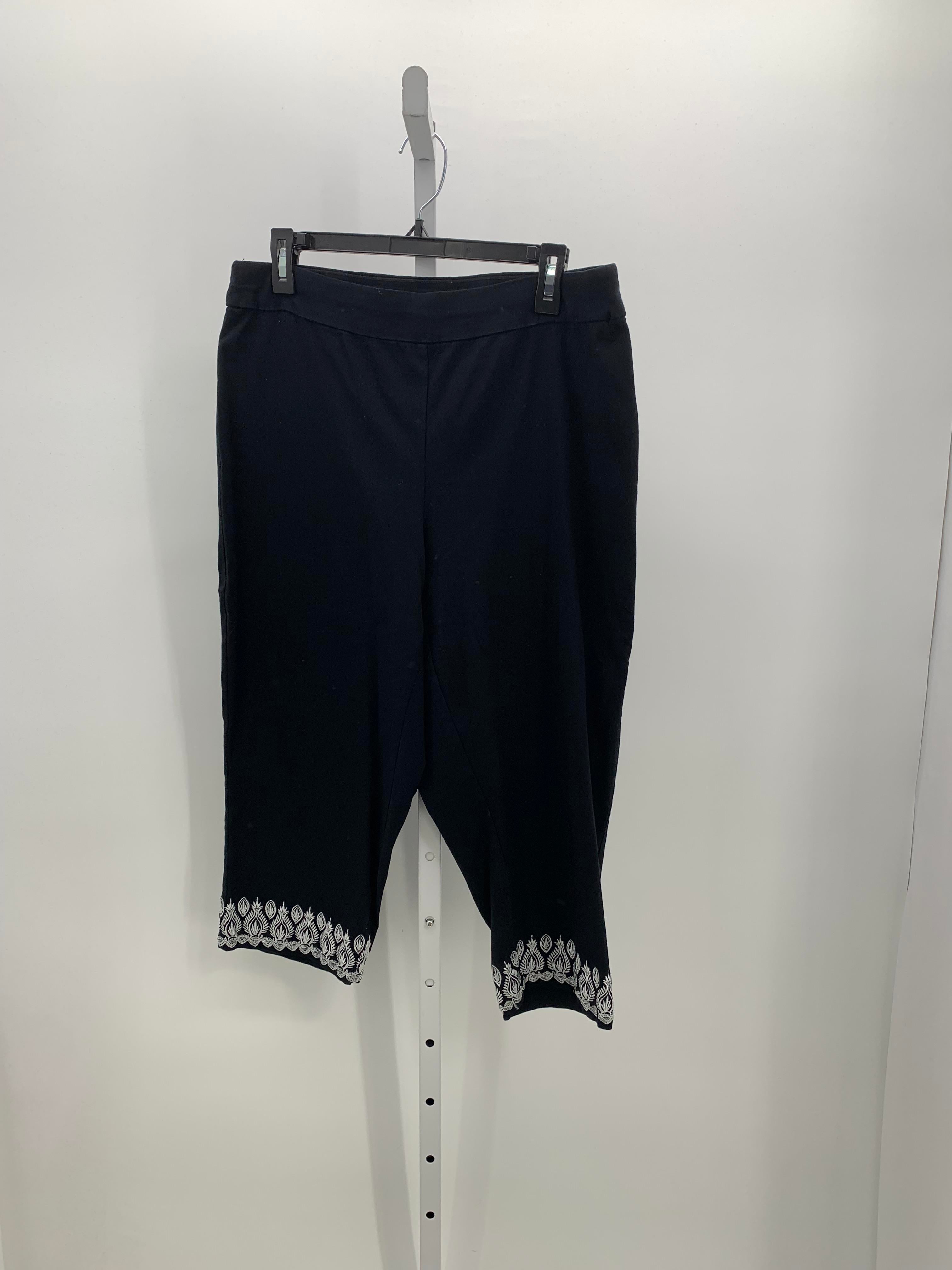 CJ Banks Size 16 W Womens Capri Pants