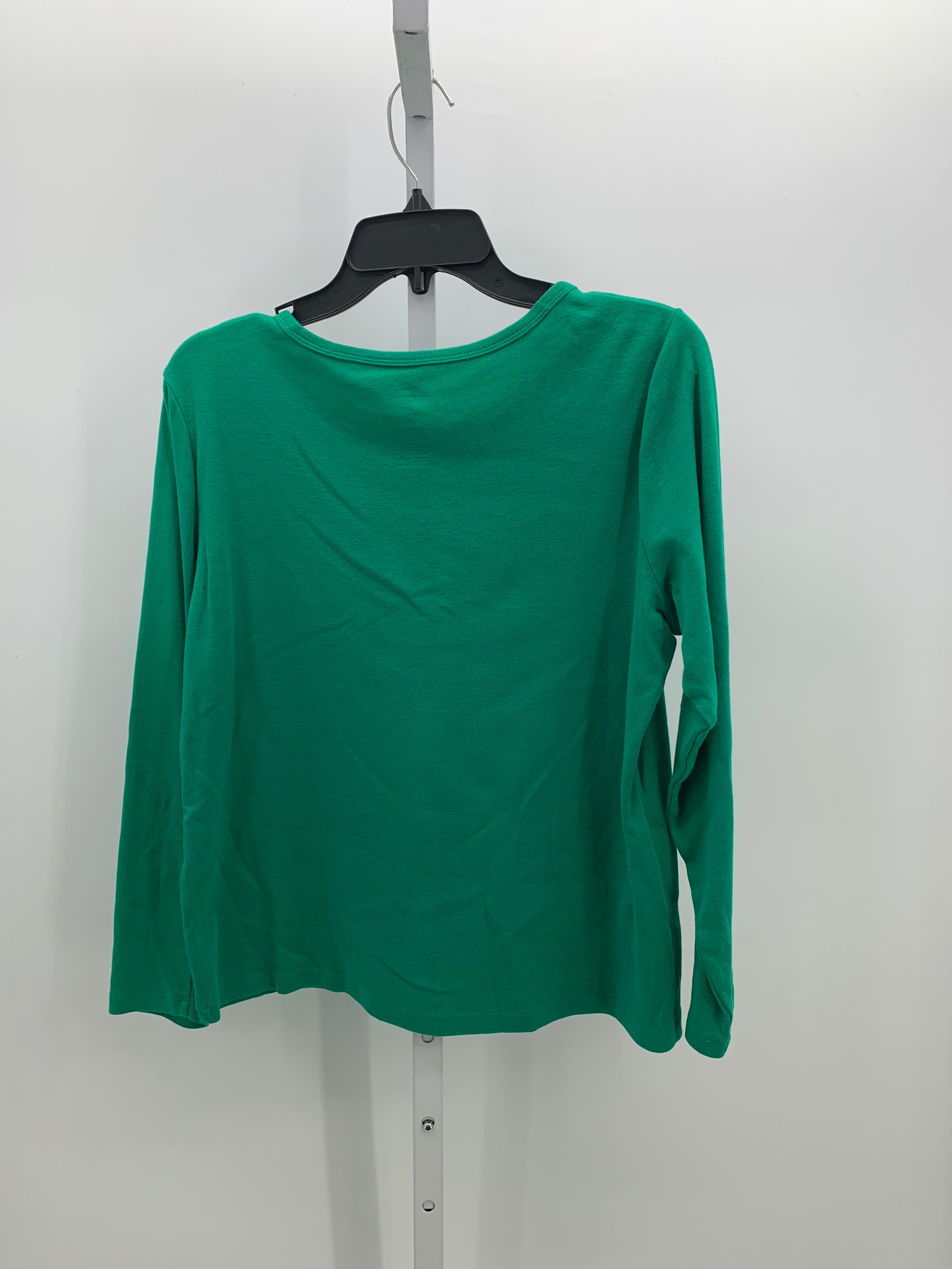 St. Johns Bay Size Large Petite Petite Long Sleeve Shirt