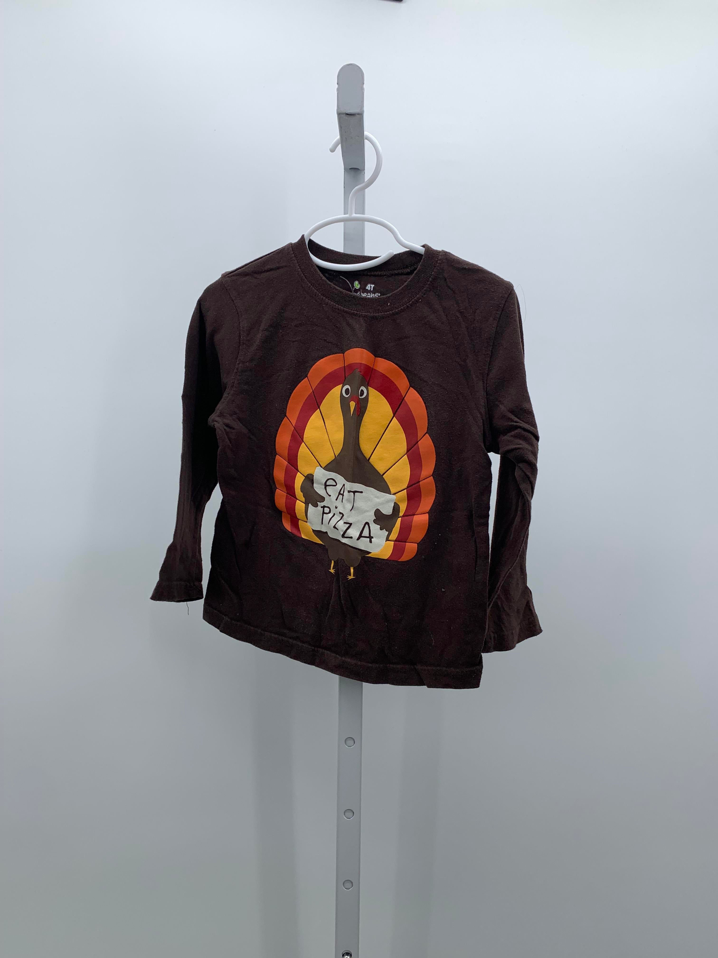 LONG SLV SHIRT EAT PIZZA
