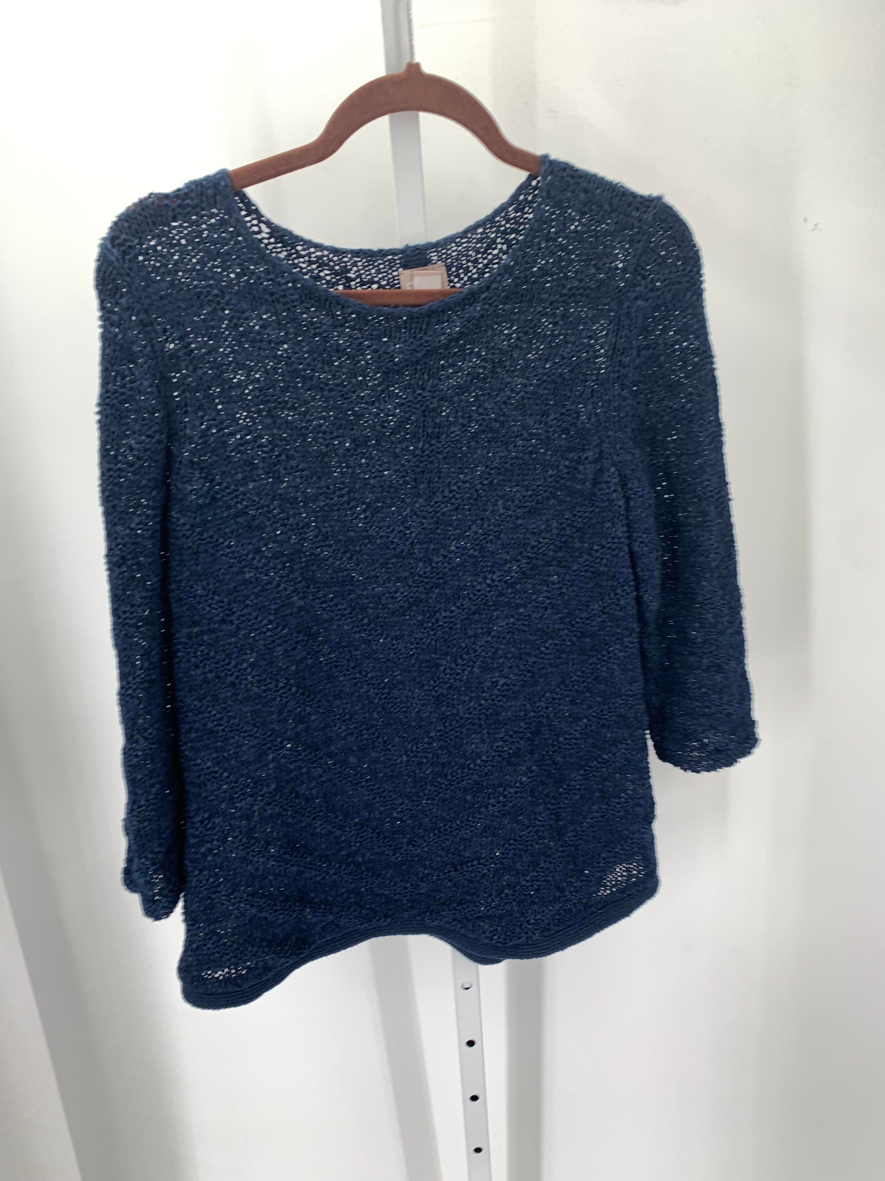 Chico's Size Medium Misses 3/4 Sleeve Sweater