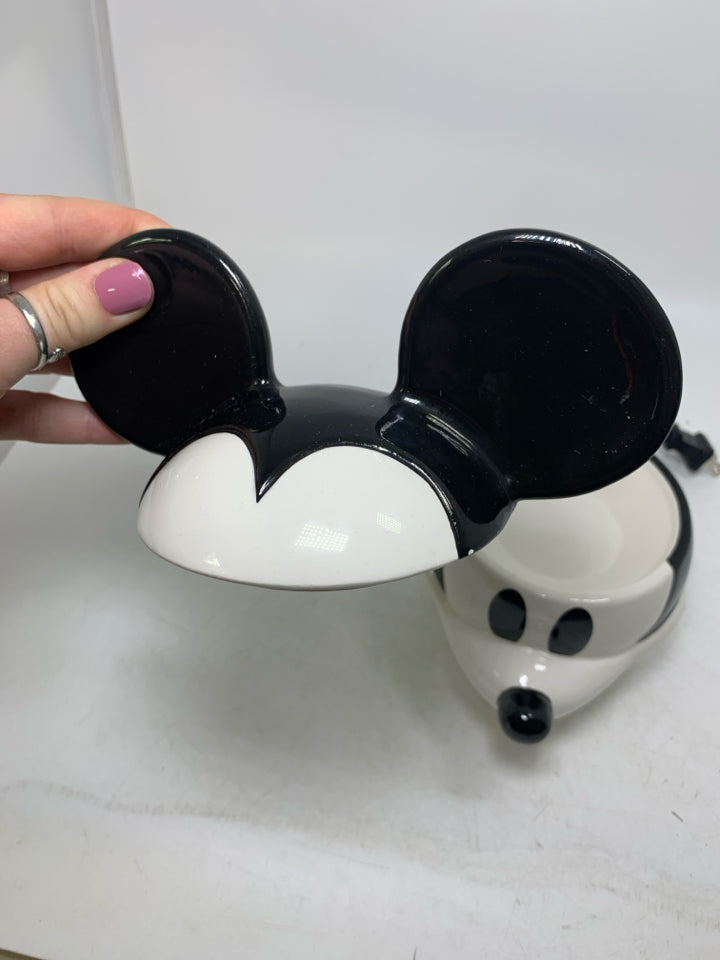 DISNEY MICKEY MOUSE TART WARMER CERAMIC.