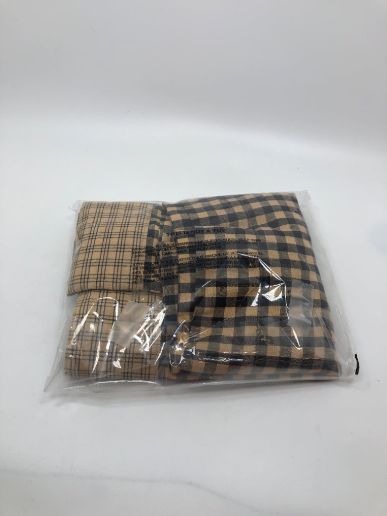 NIP STURBRIDGE NAVY CHECKERED VALANCE.