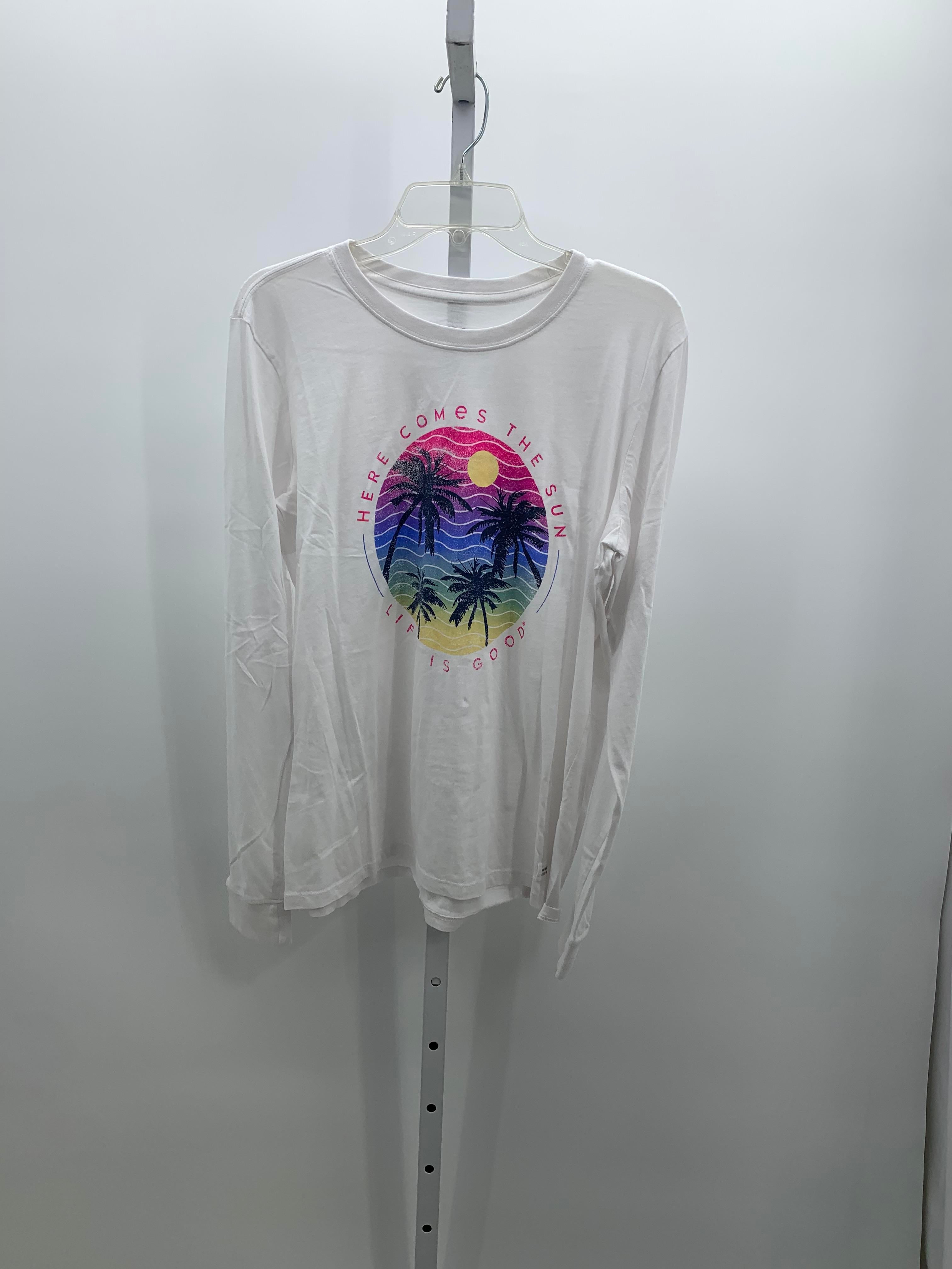 Life is Good Size Large Misses Long Sleeve Shirt