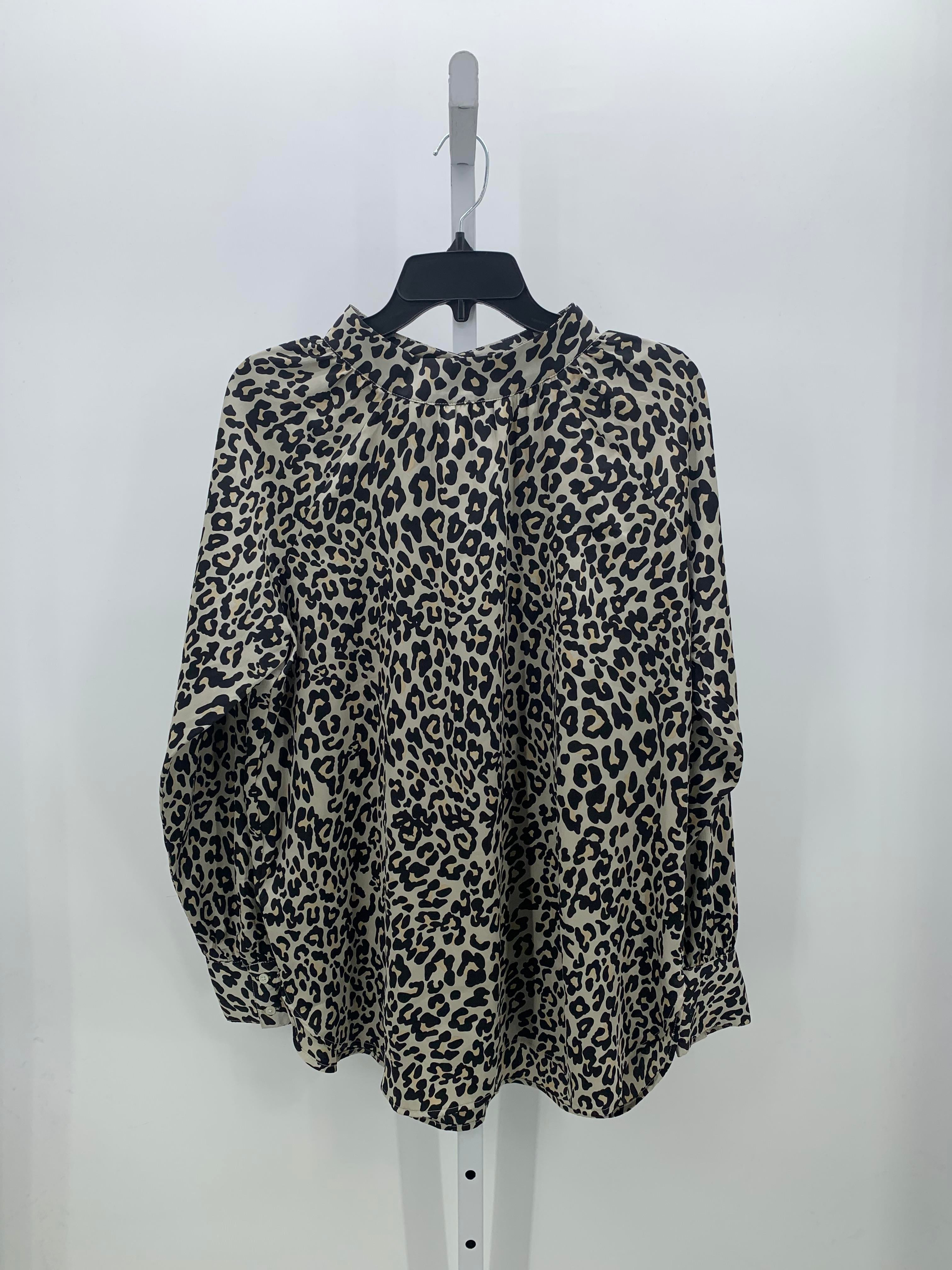 Loft Size Medium Misses Long Sleeve Shirt