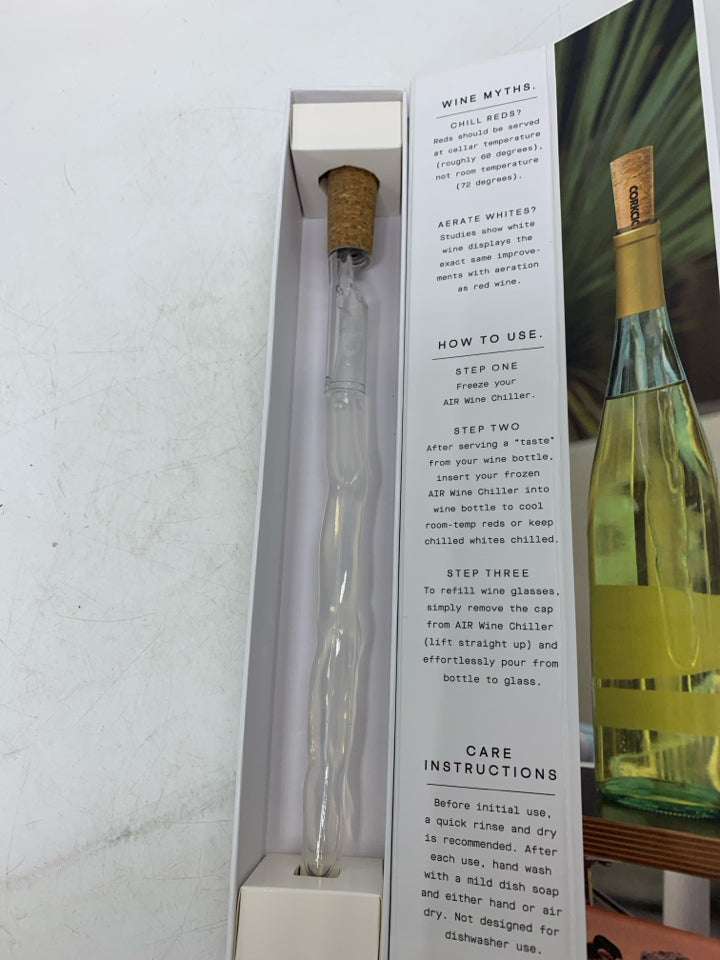 NIB WINE BOTTLE CHILLER.