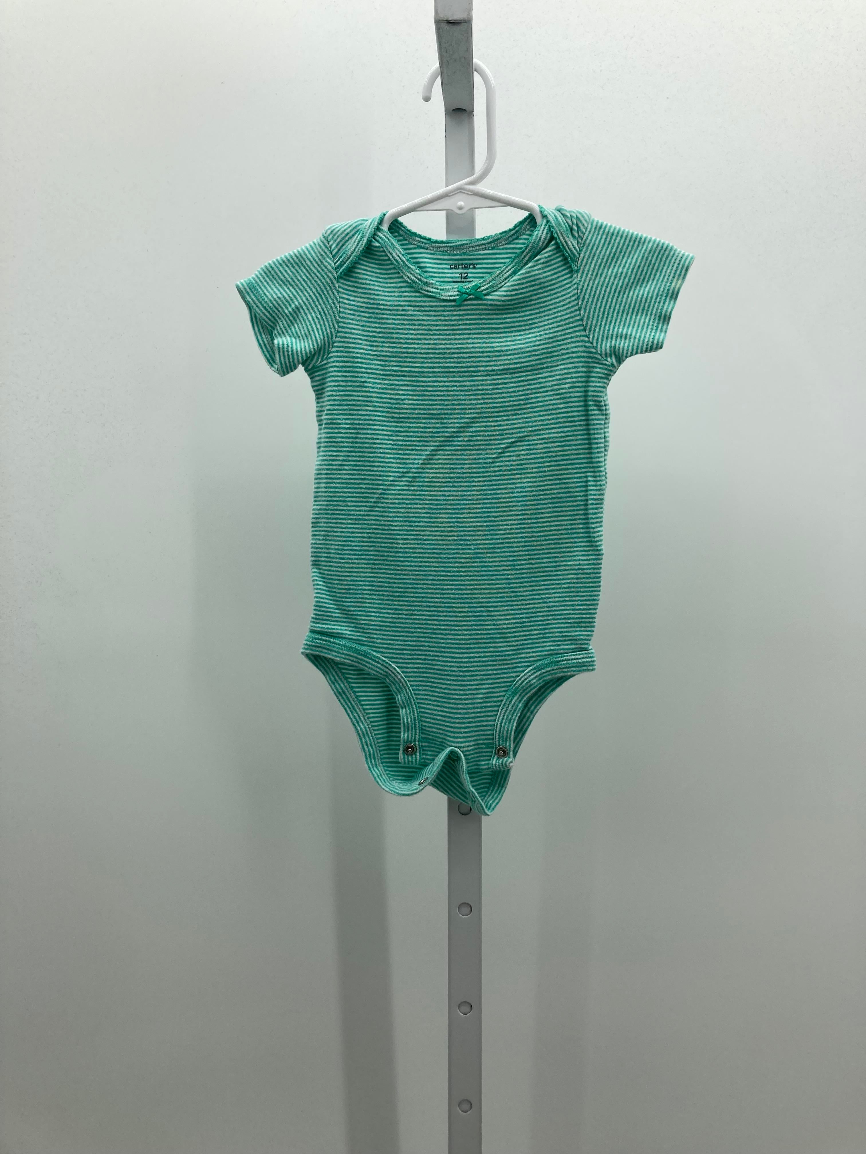 Carters Size 12 Months Girls Short Sleeve Shirt