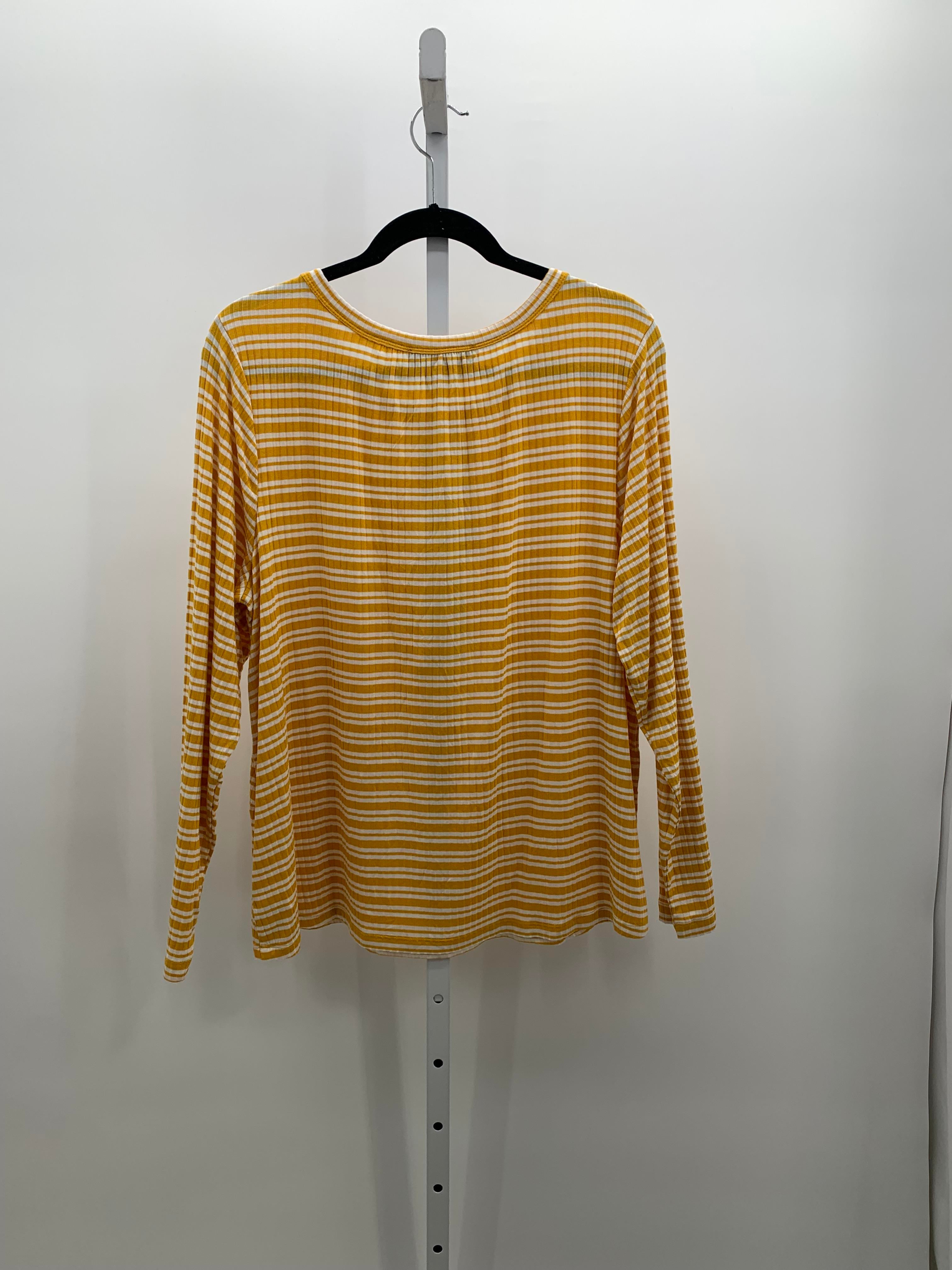 Gloria Vanderbilt Size XXL Misses Long Sleeve Shirt