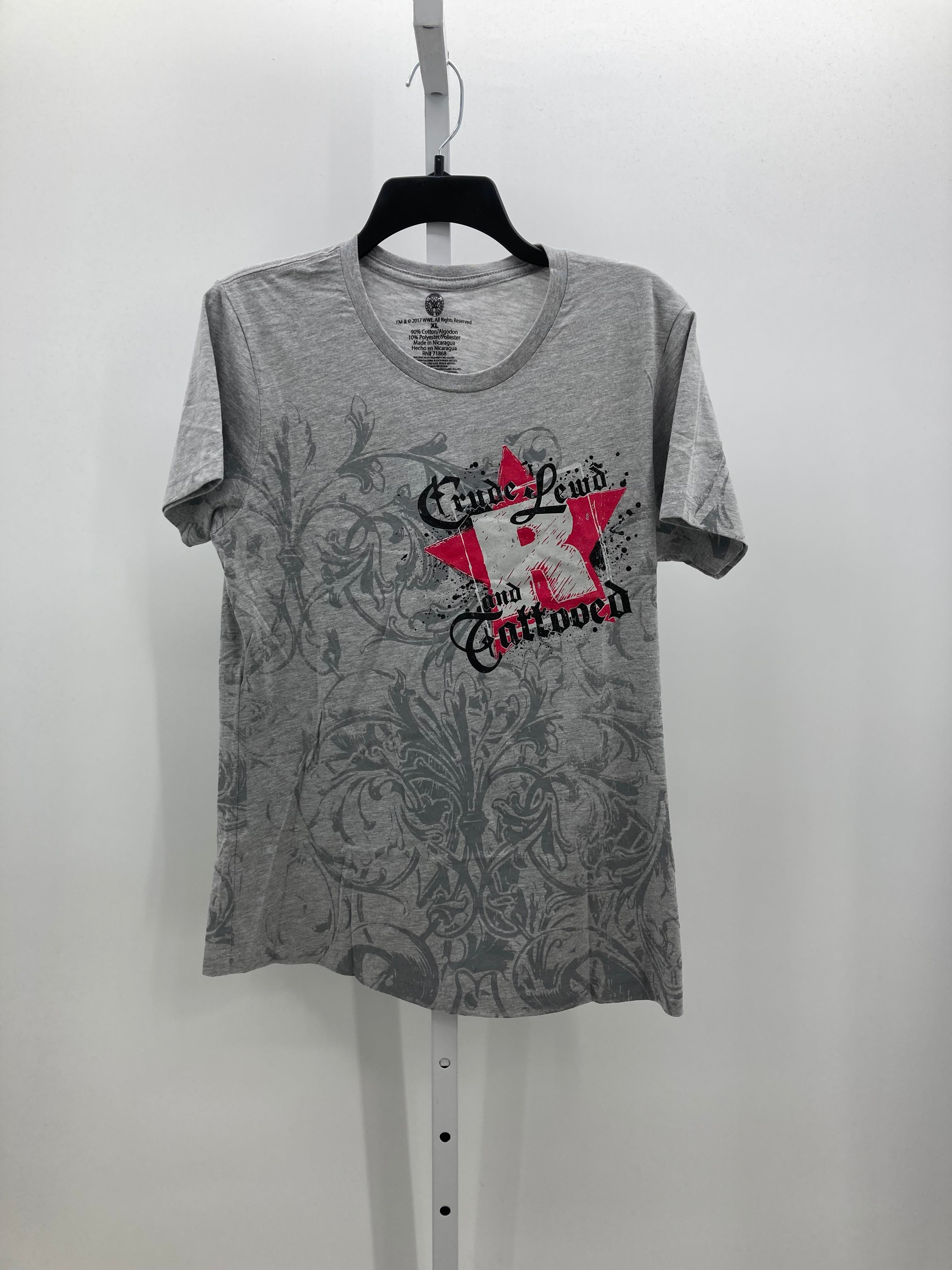 WWE Size Extra Large Misses Short Sleeve Shirt