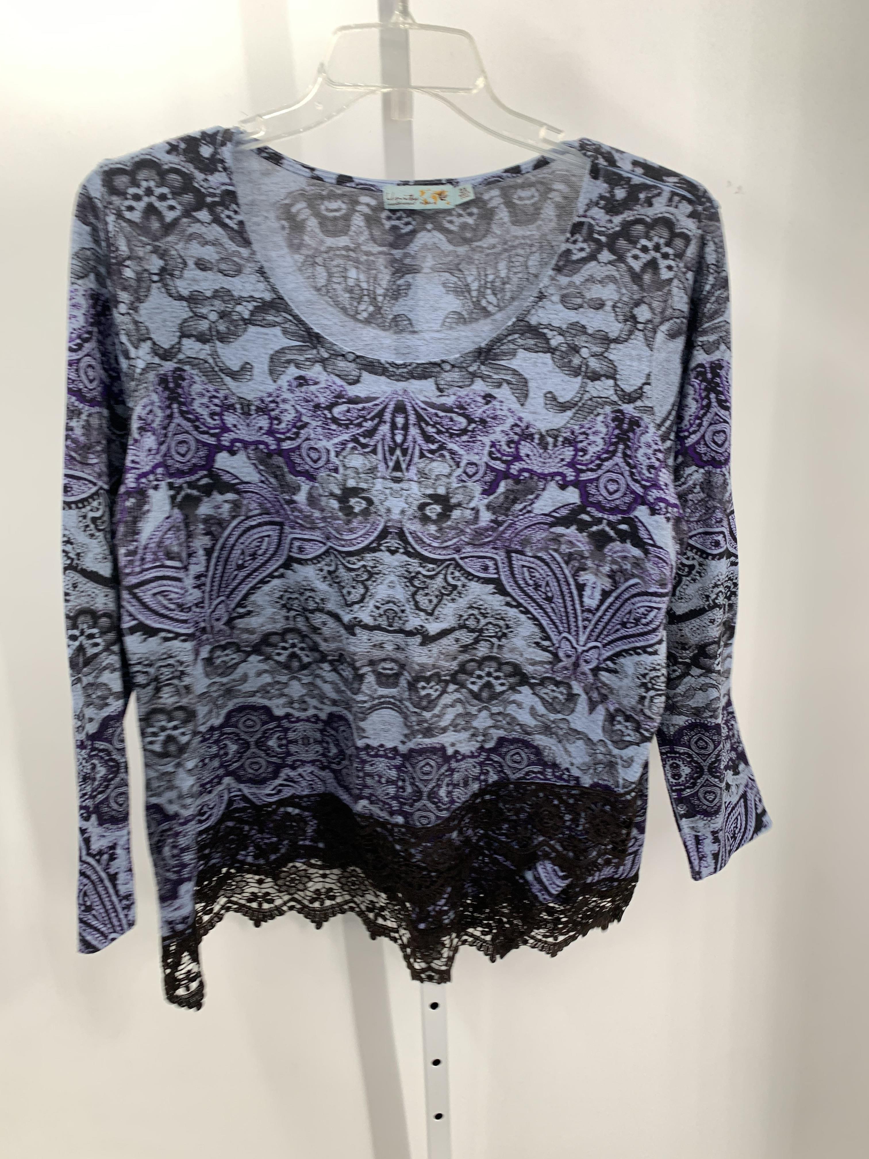 Size 2X Womens Long Sleeve Shirt