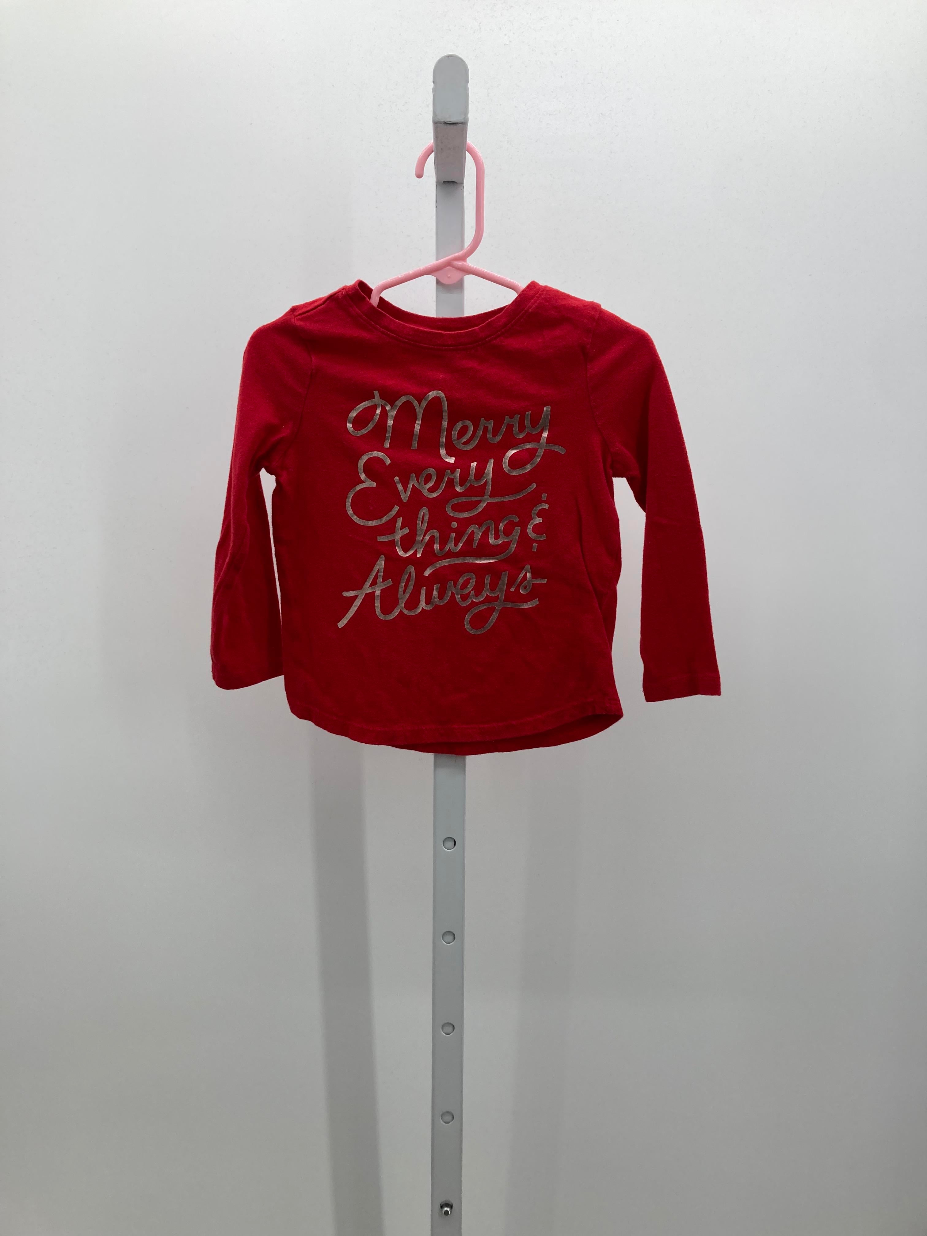 LONG SLV SHIRT MERRY EVERYTHING & ALWAYS