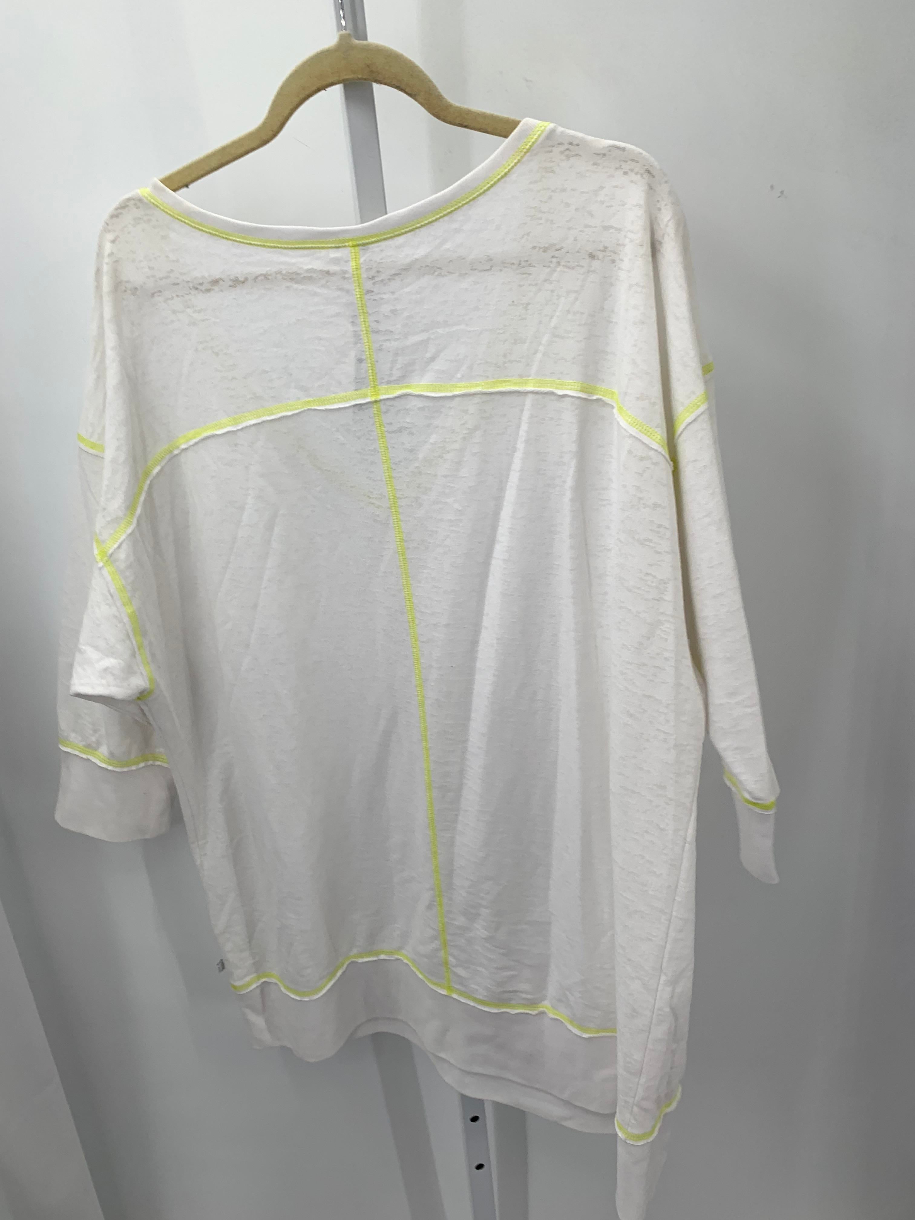 Size 22/24 W Womens 3/4 Sleeve Shirt