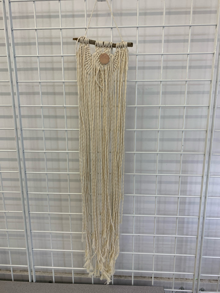 MACRAME TASSEL WALL HANGING.