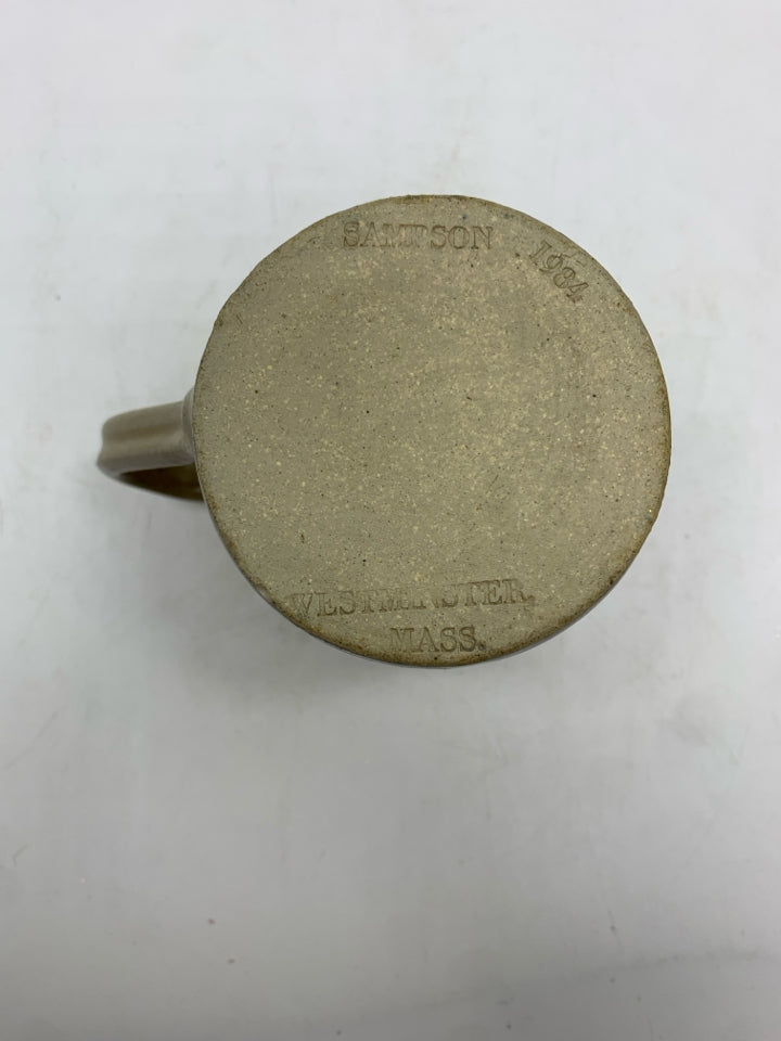 WESTMINSTER STONEWARE MUG.