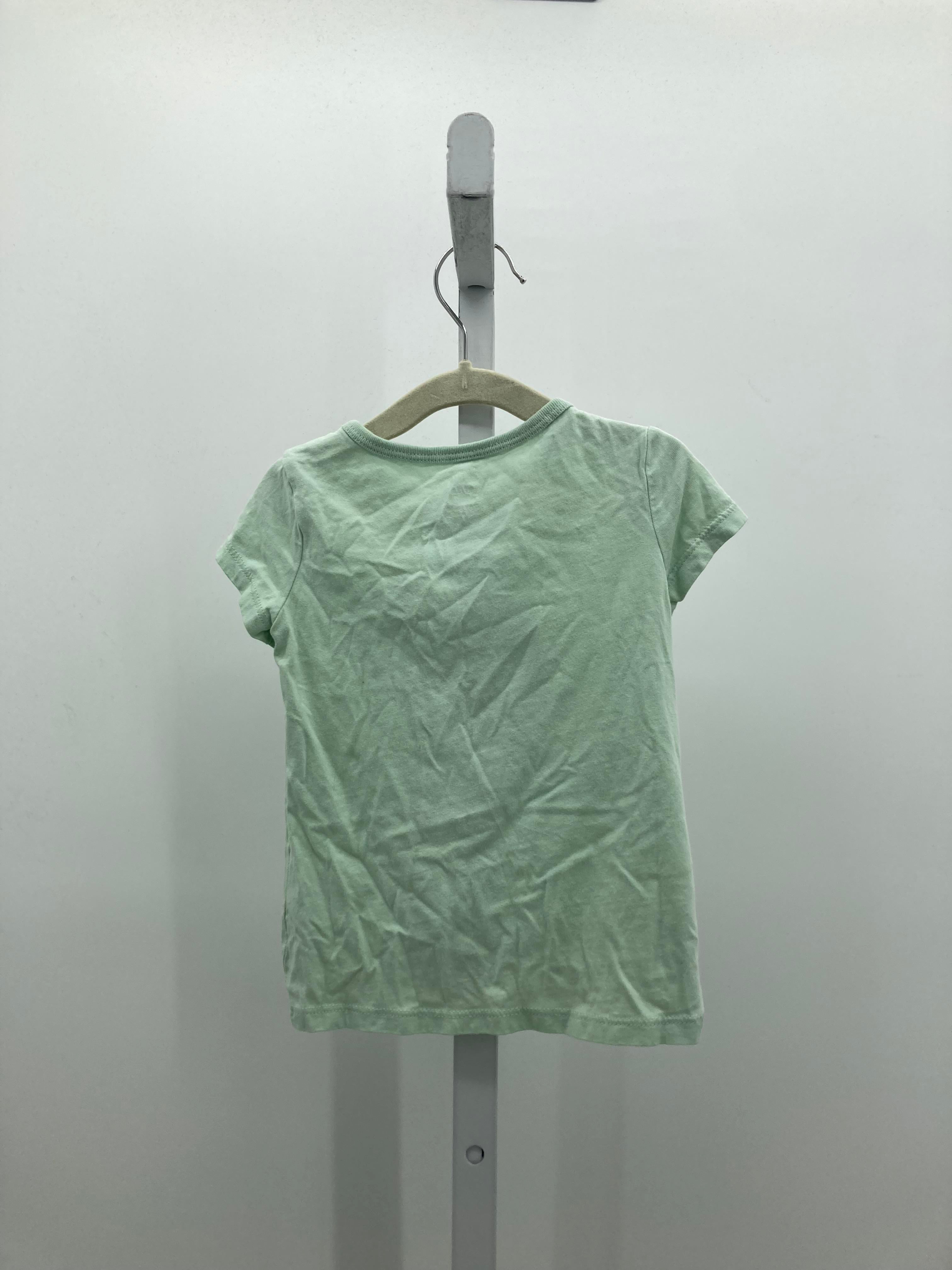 Carters Size 2T Girls Short Sleeve Shirt