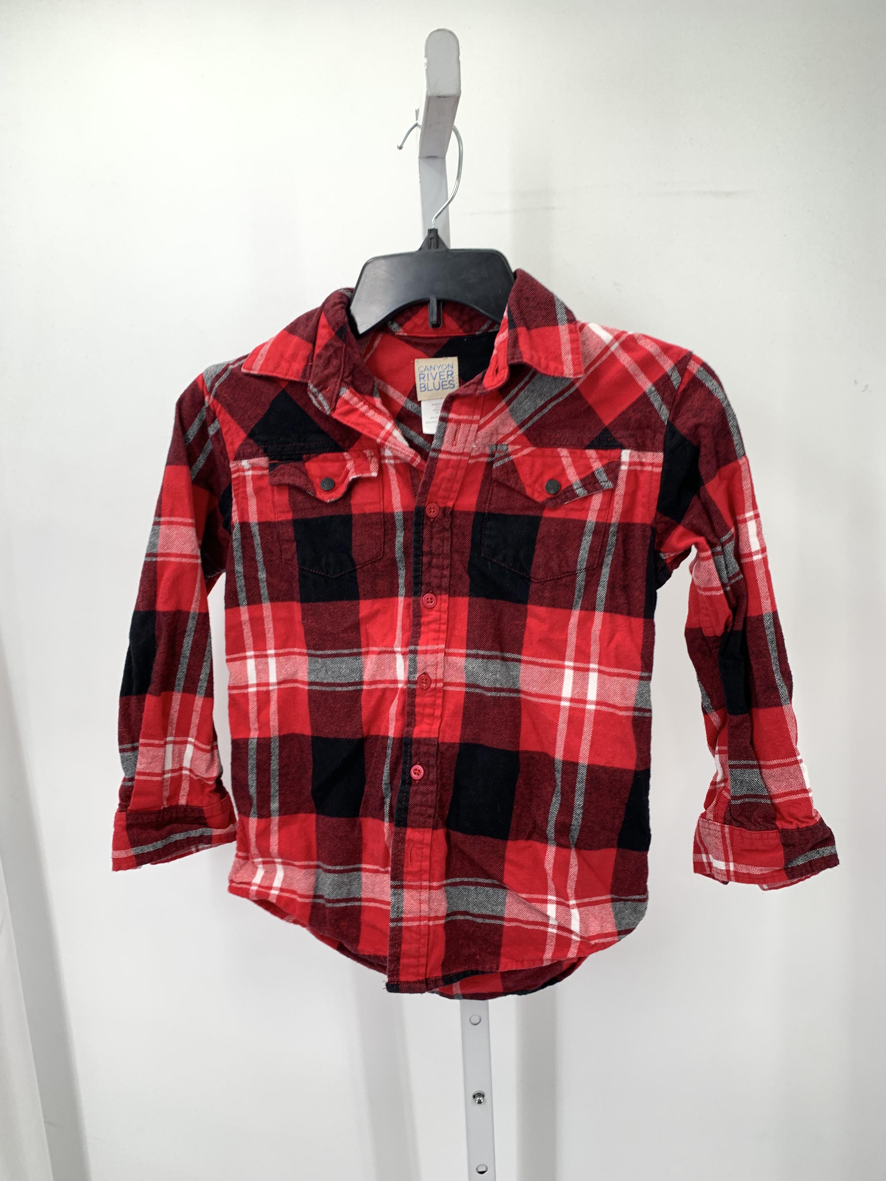 BLK/WHT PLAID BTN DOWN