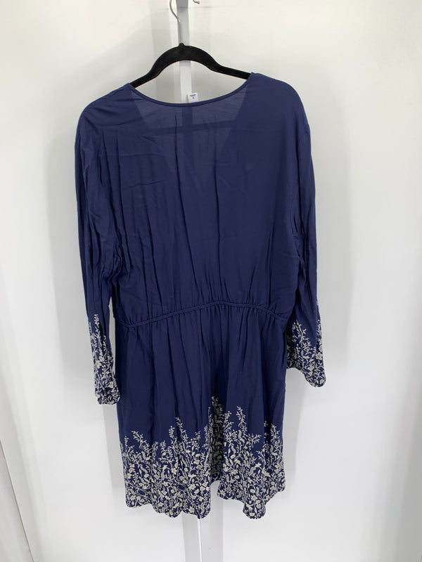Old Navy Size Extra Large Misses Long Sleeve Dress