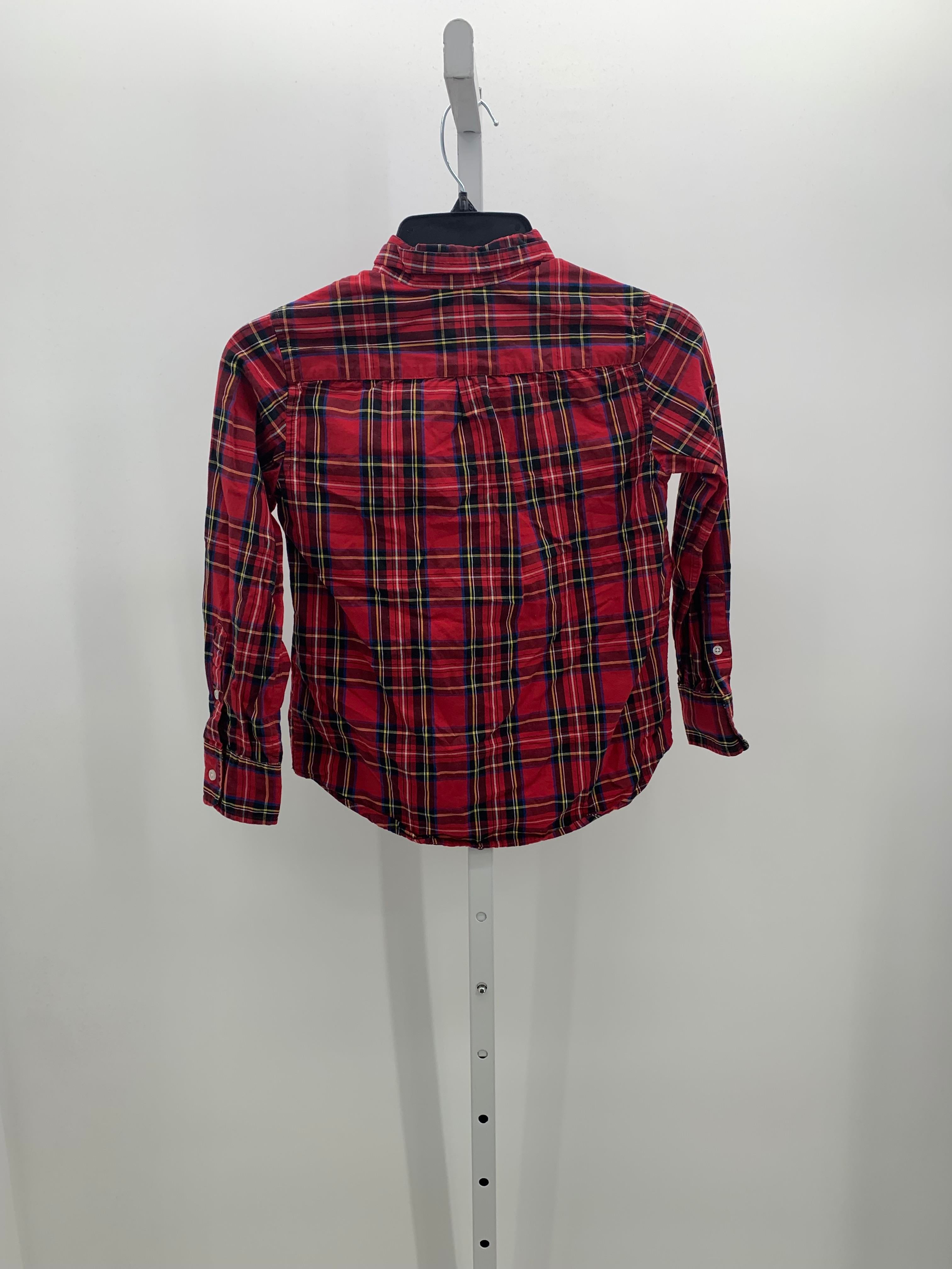 PLAID BTN DOWN