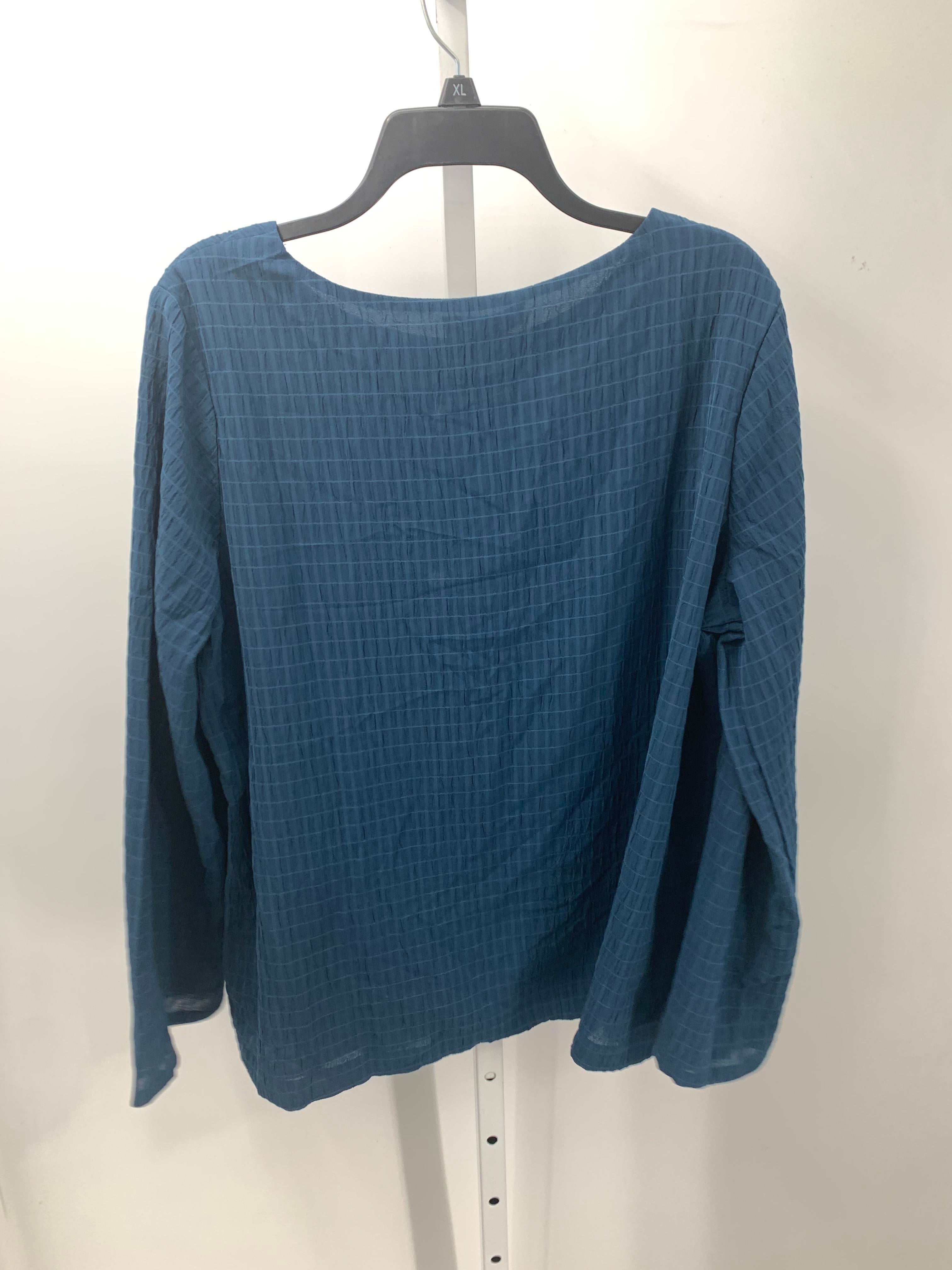 Nine West Size Extra Large Misses Long Sleeve Shirt