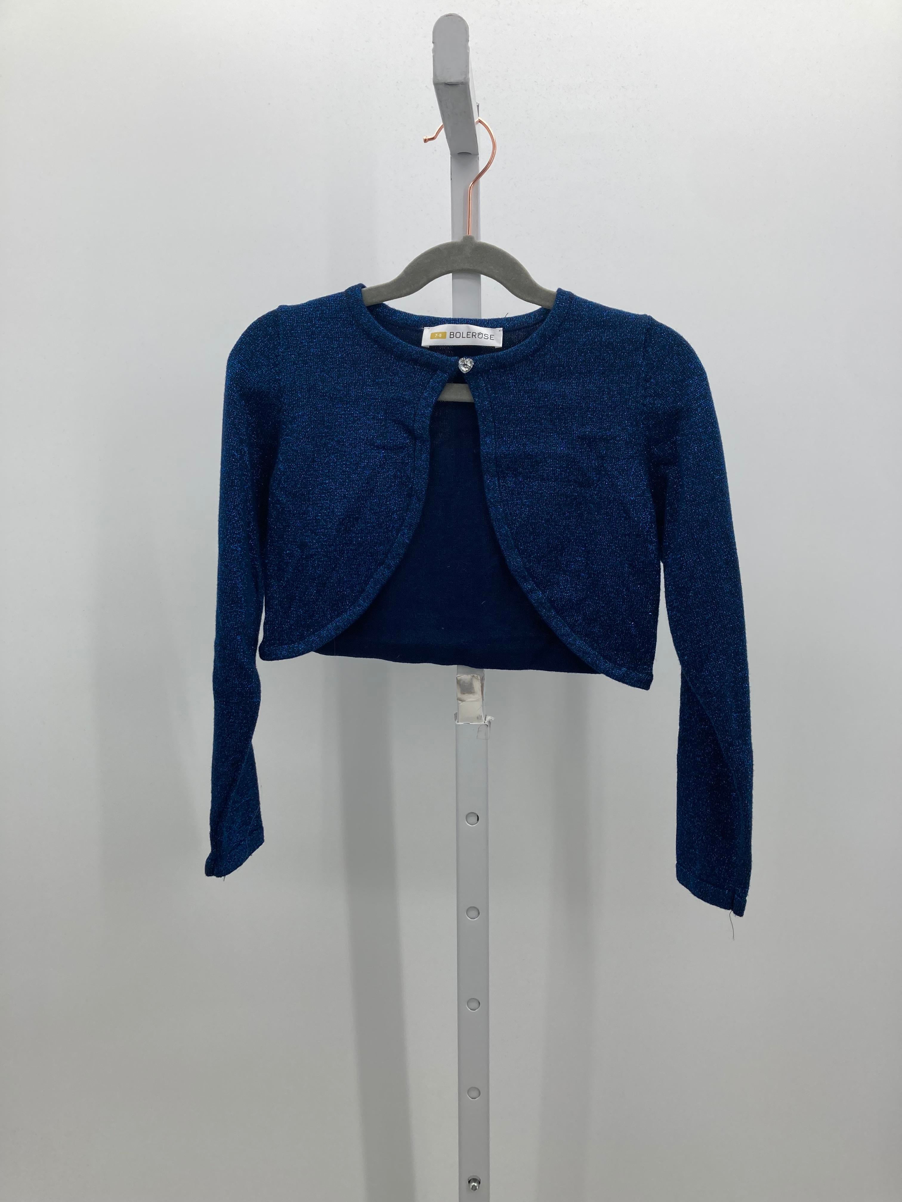 Size 7-8 Girls Long Sleeve Sweater