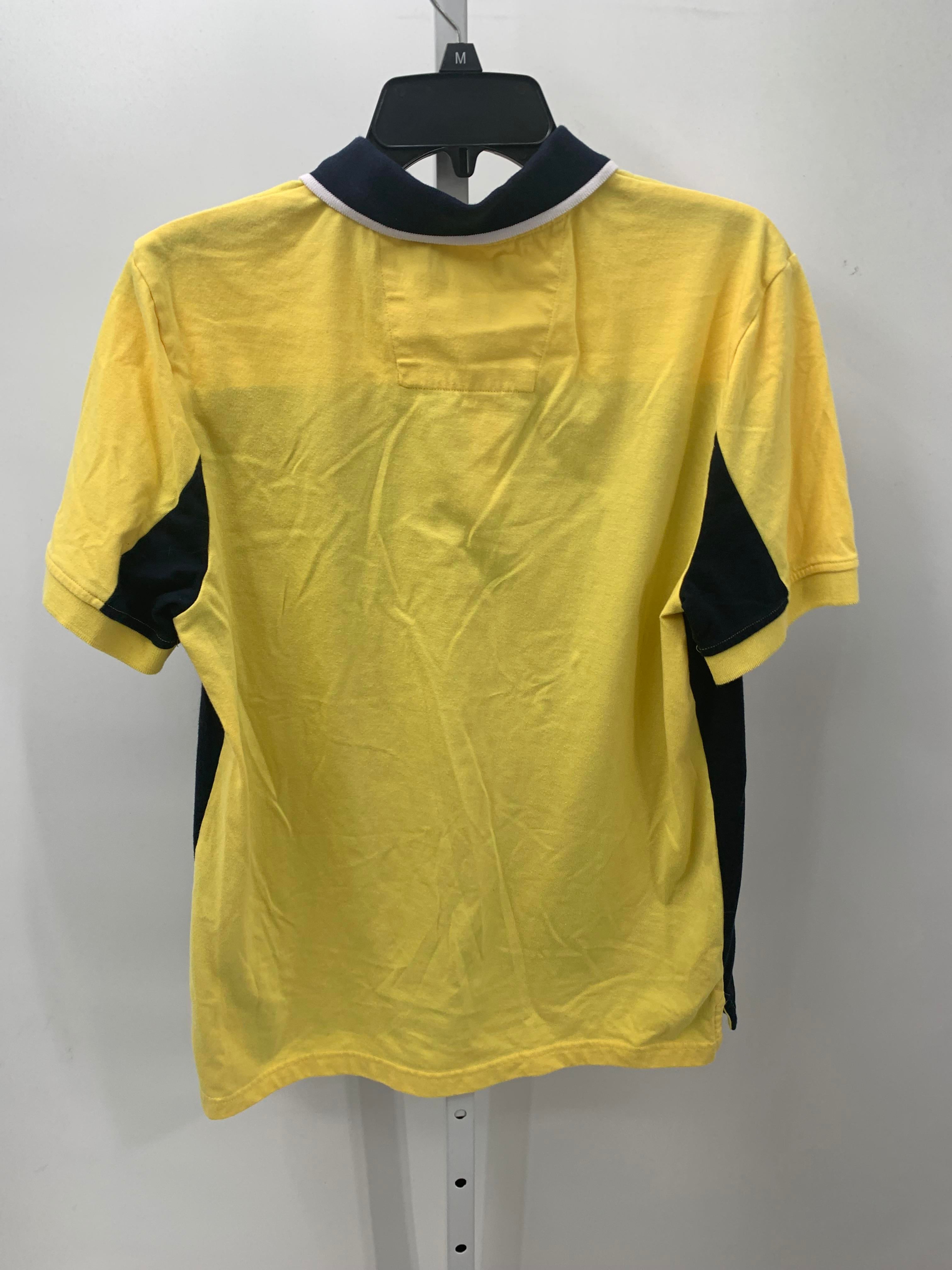 YELLOW KNIT POLO