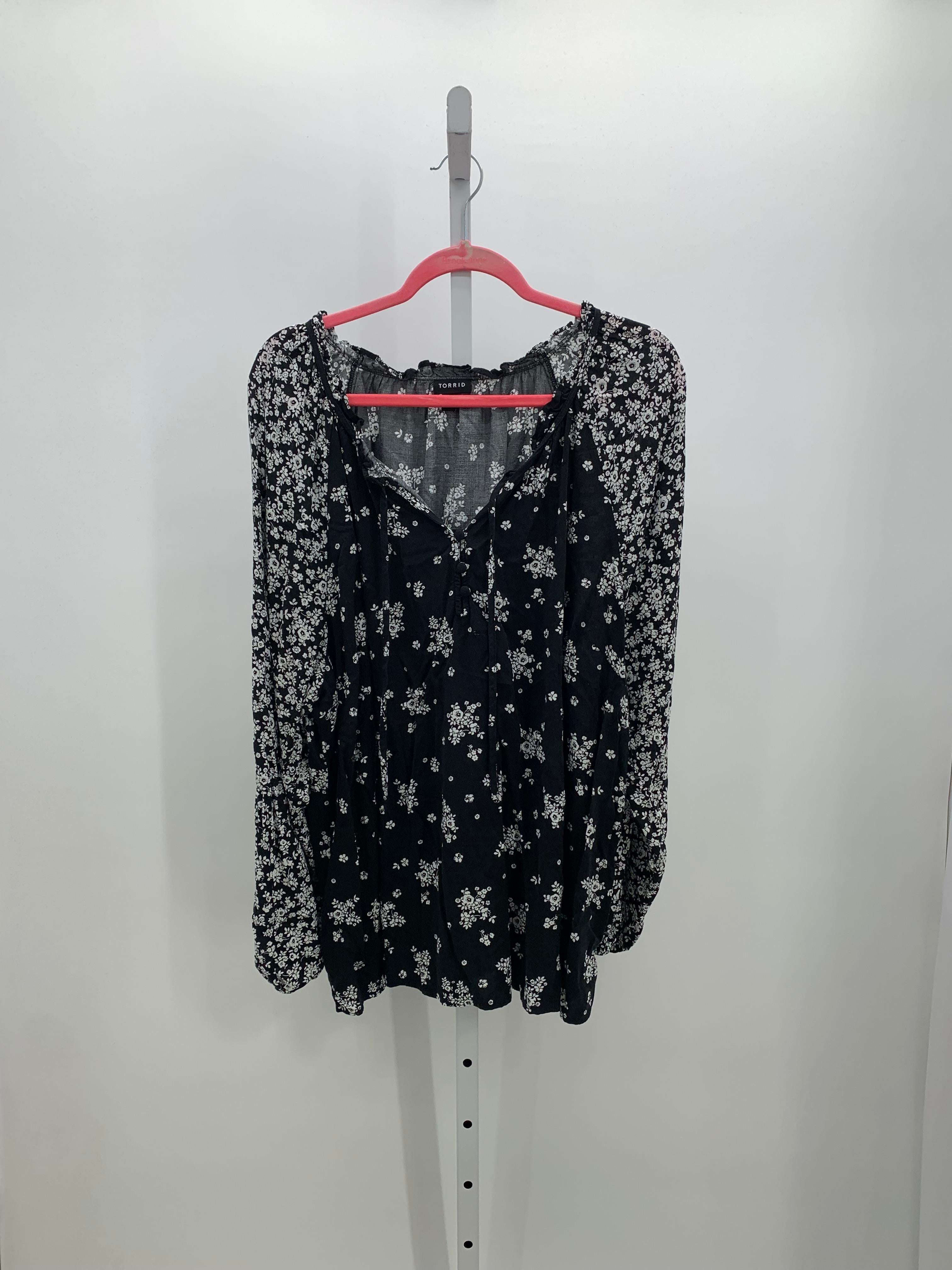 Torrid Size 2X Womens Long Sleeve Shirt