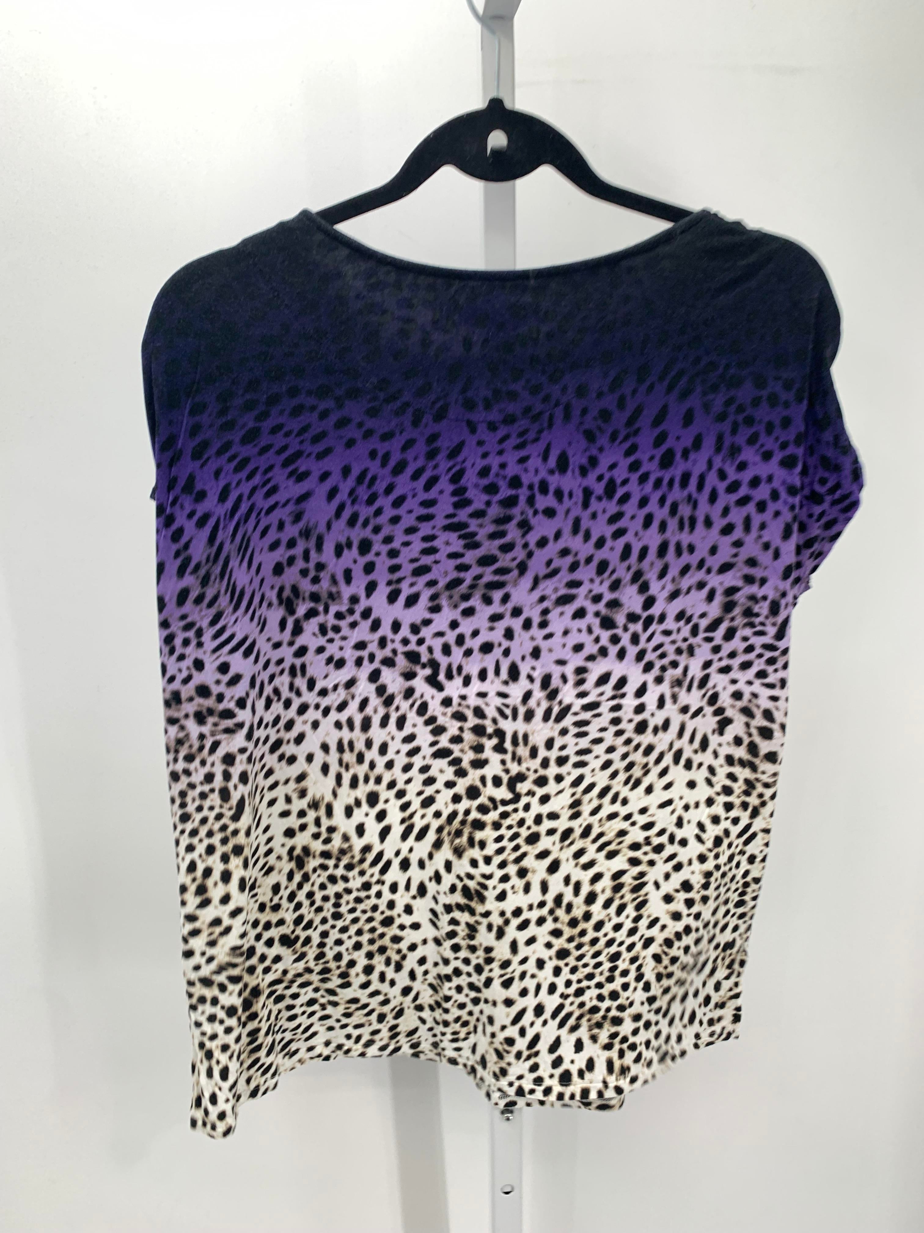 Vera Wang Size Small Misses Short Sleeve Shirt