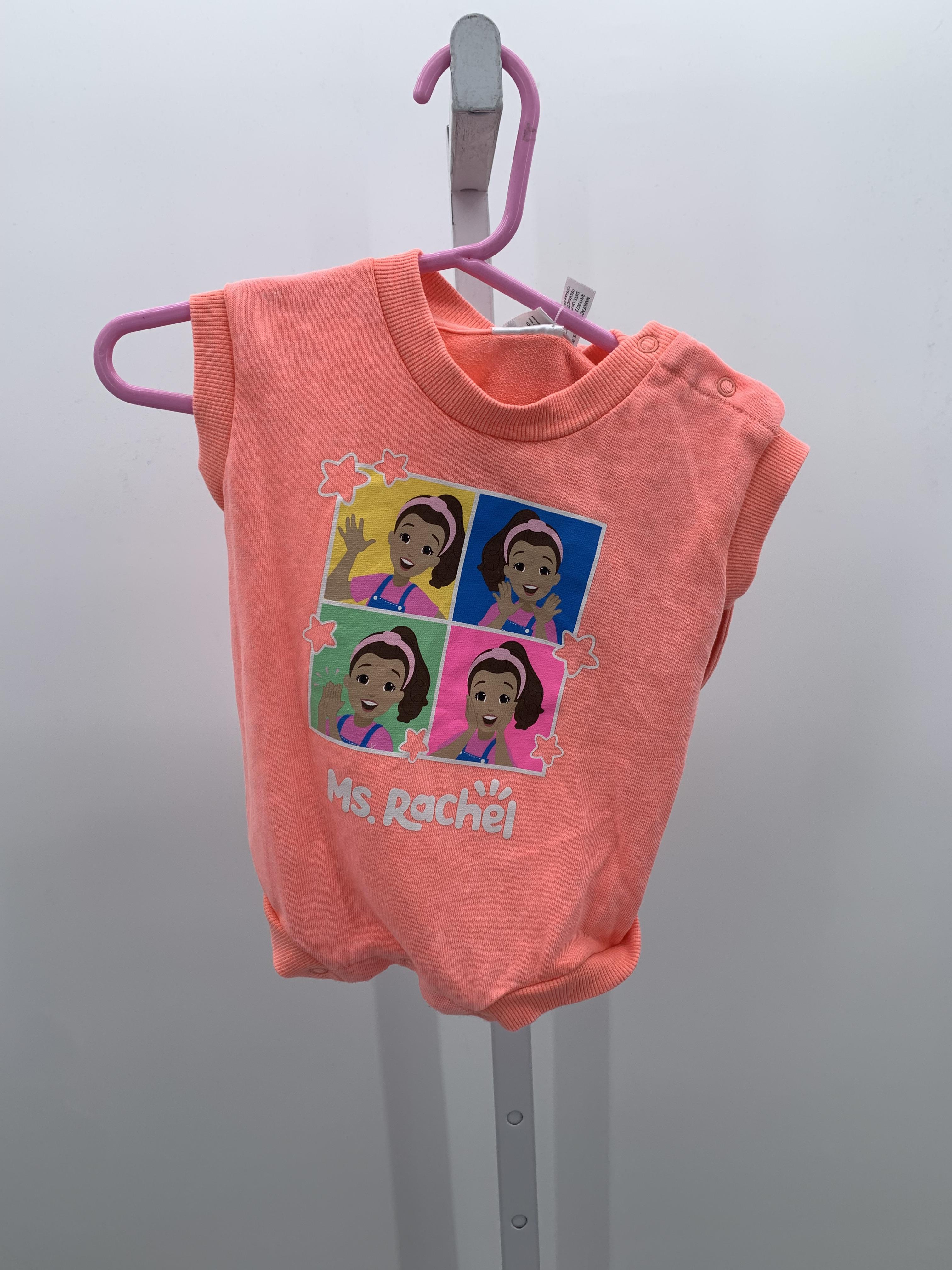 Size 3-6 Months Girls Short Slv. Romper
