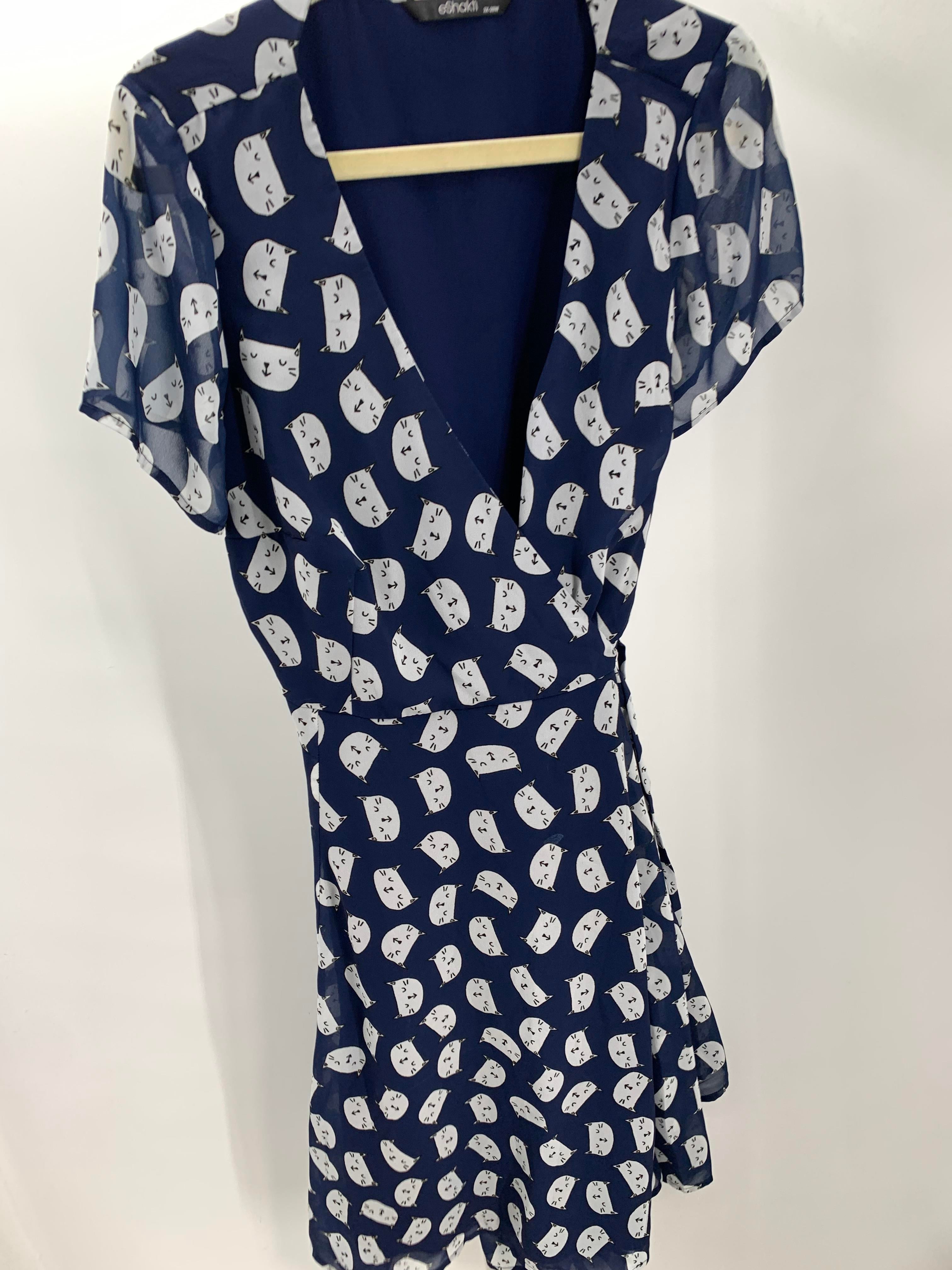 Size 2X Womens Short Sleeve Dress