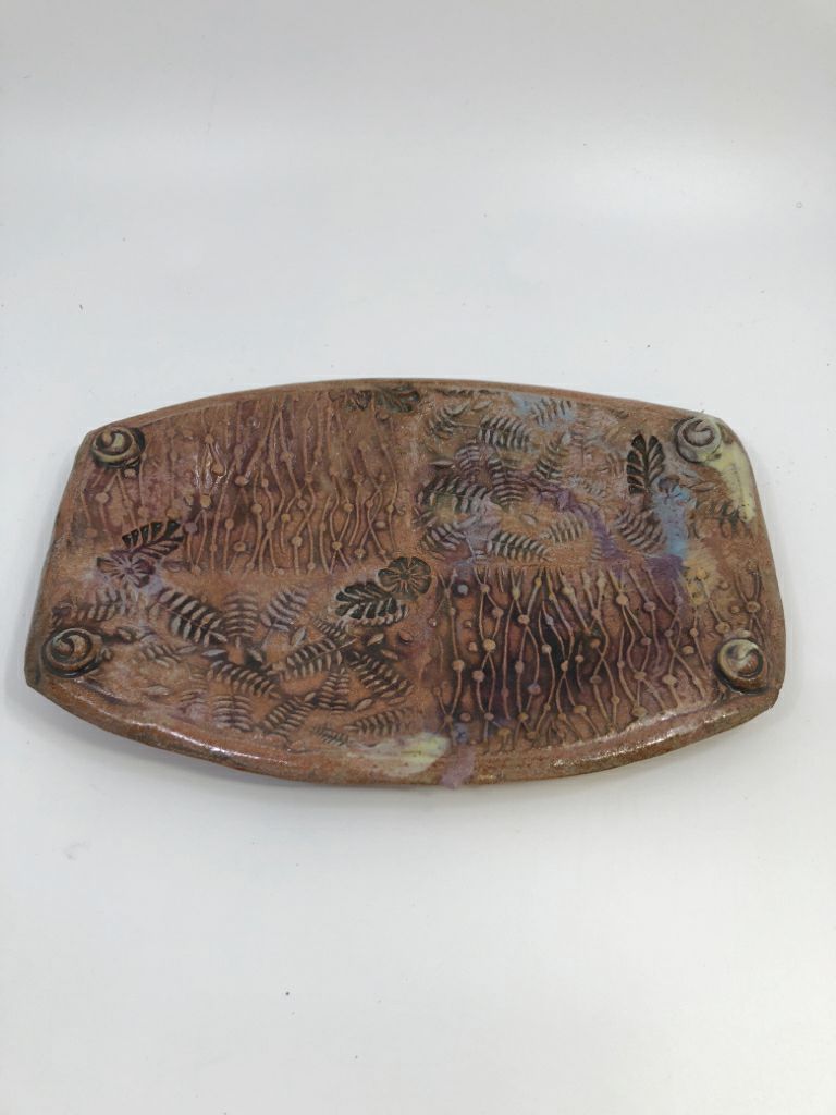 COLORFUL POTTERY CATCH ALL.