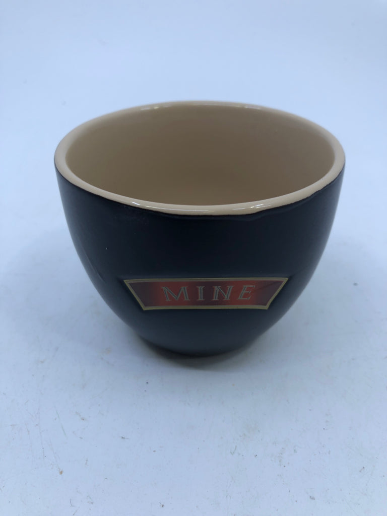 2-BAILEY'S MINE AND YOURS CUPS